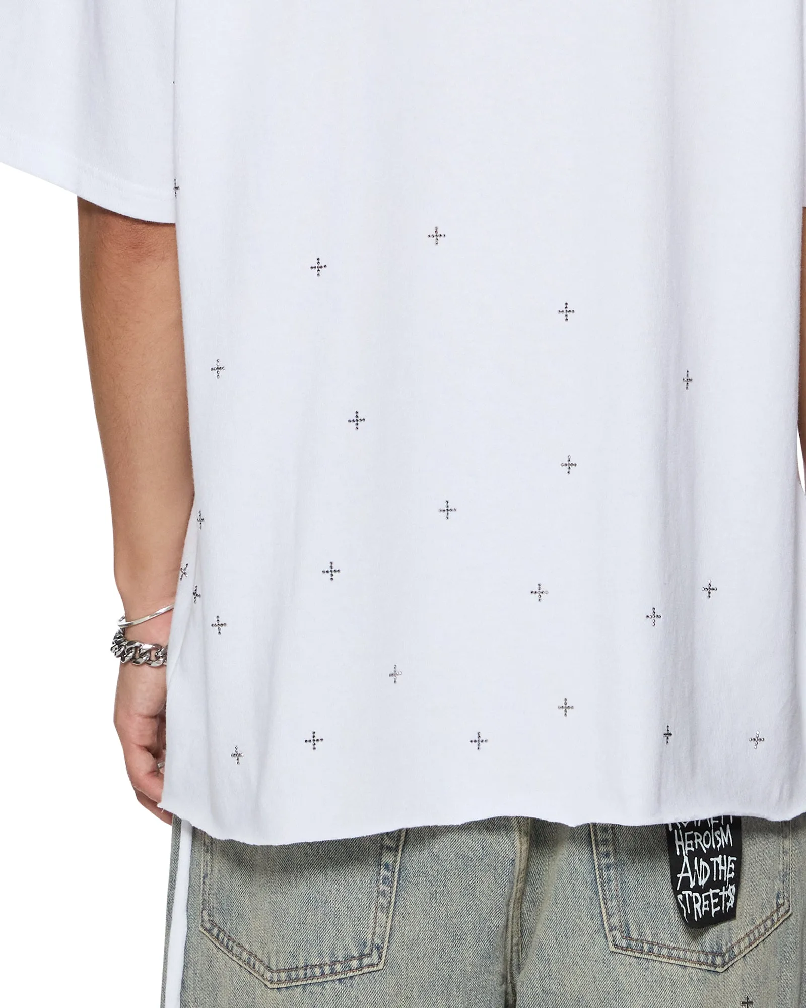 KPLUS EKCESS SS TEE TRU WHITE sold by Ksubi product image thumbnail 3