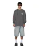 THE SIGN EKCESS LS TEE CHARCOAL sold by Ksubi