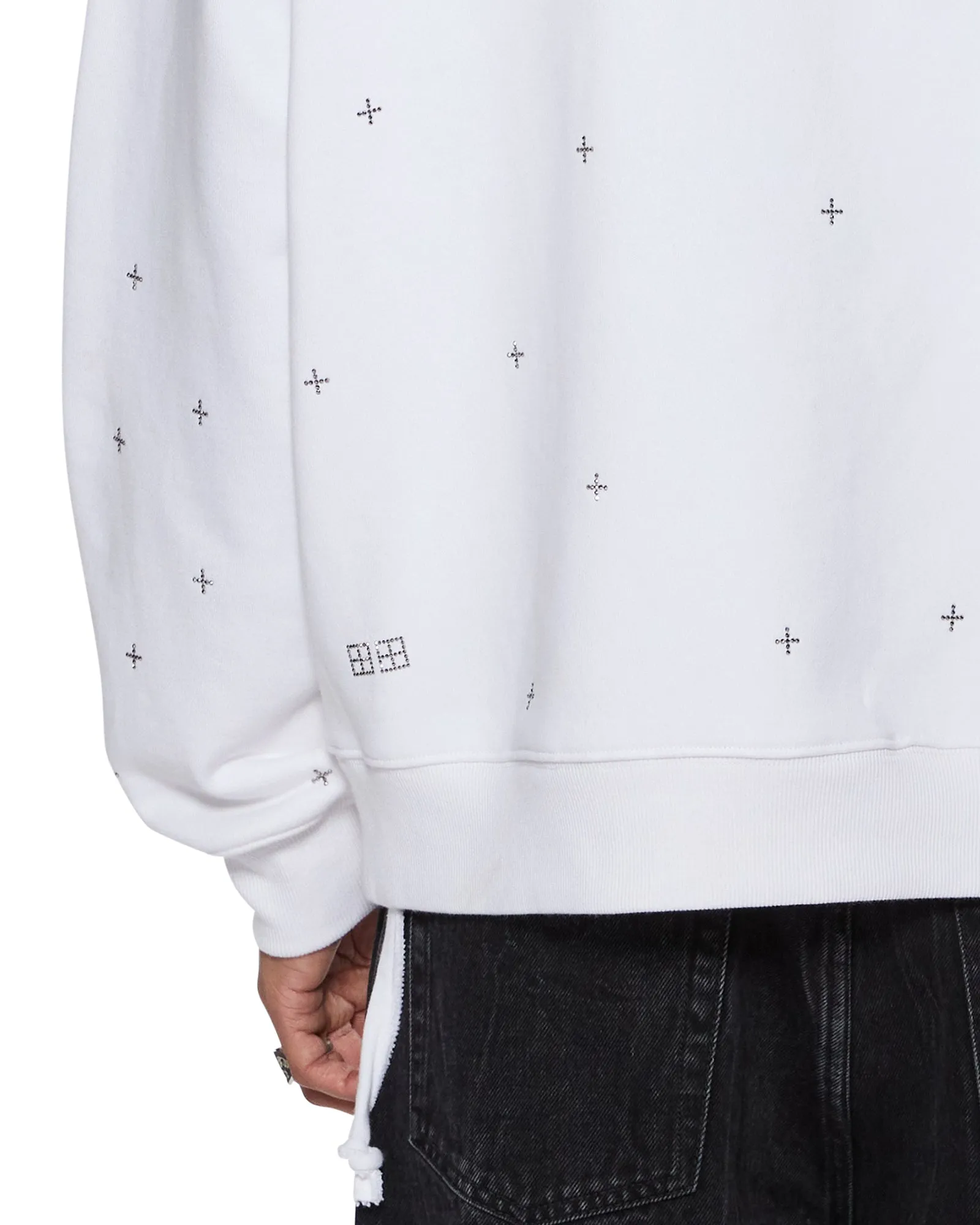 KPLUS EKCESS HOODIE TRU WHITE sold by Ksubi product image thumbnail 3
