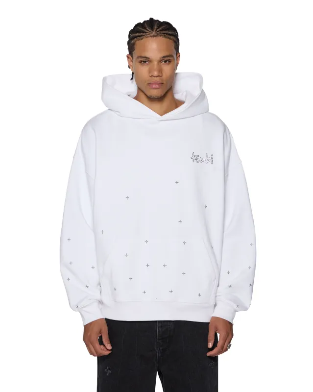 KPLUS EKCESS HOODIE TRU WHITE sold by Ksubi