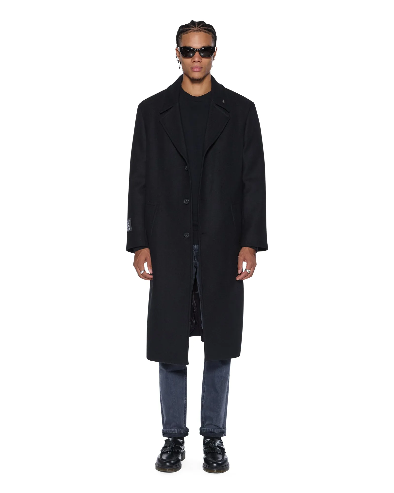 REDEMPTION WOOL COAT BLACK sold by Ksubi product image thumbnail 4