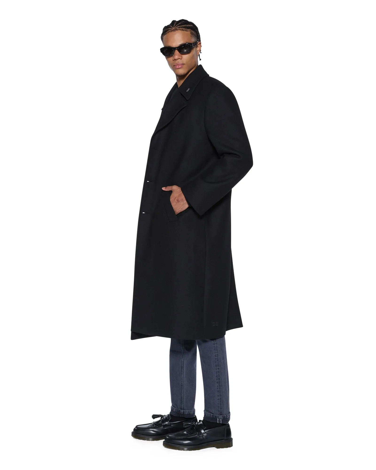 REDEMPTION WOOL COAT BLACK sold by Ksubi product image thumbnail 2