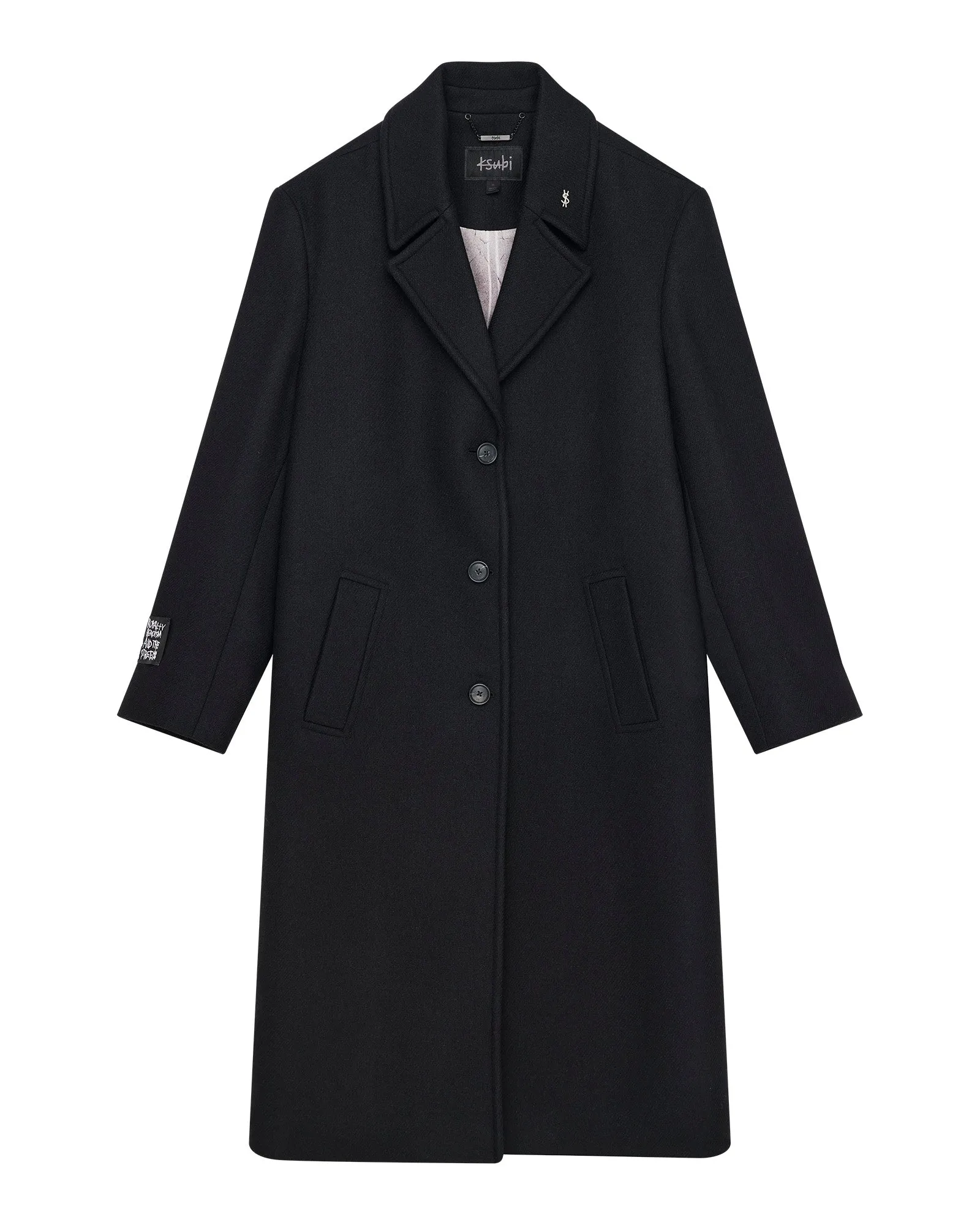 REDEMPTION WOOL COAT BLACK sold by Ksubi product image thumbnail 5