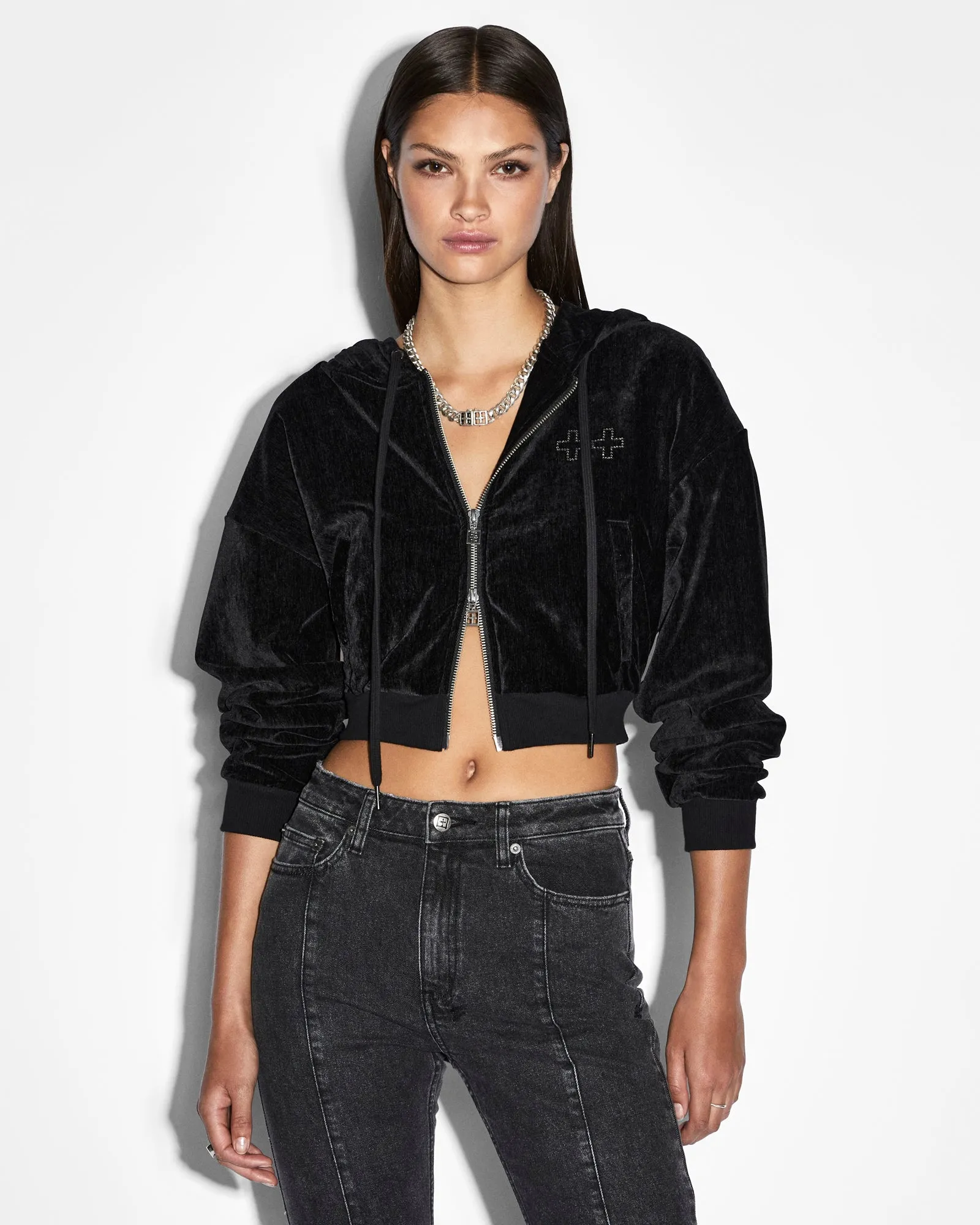 RITZY INFINITY JUMPER BLACK sold by Ksubi