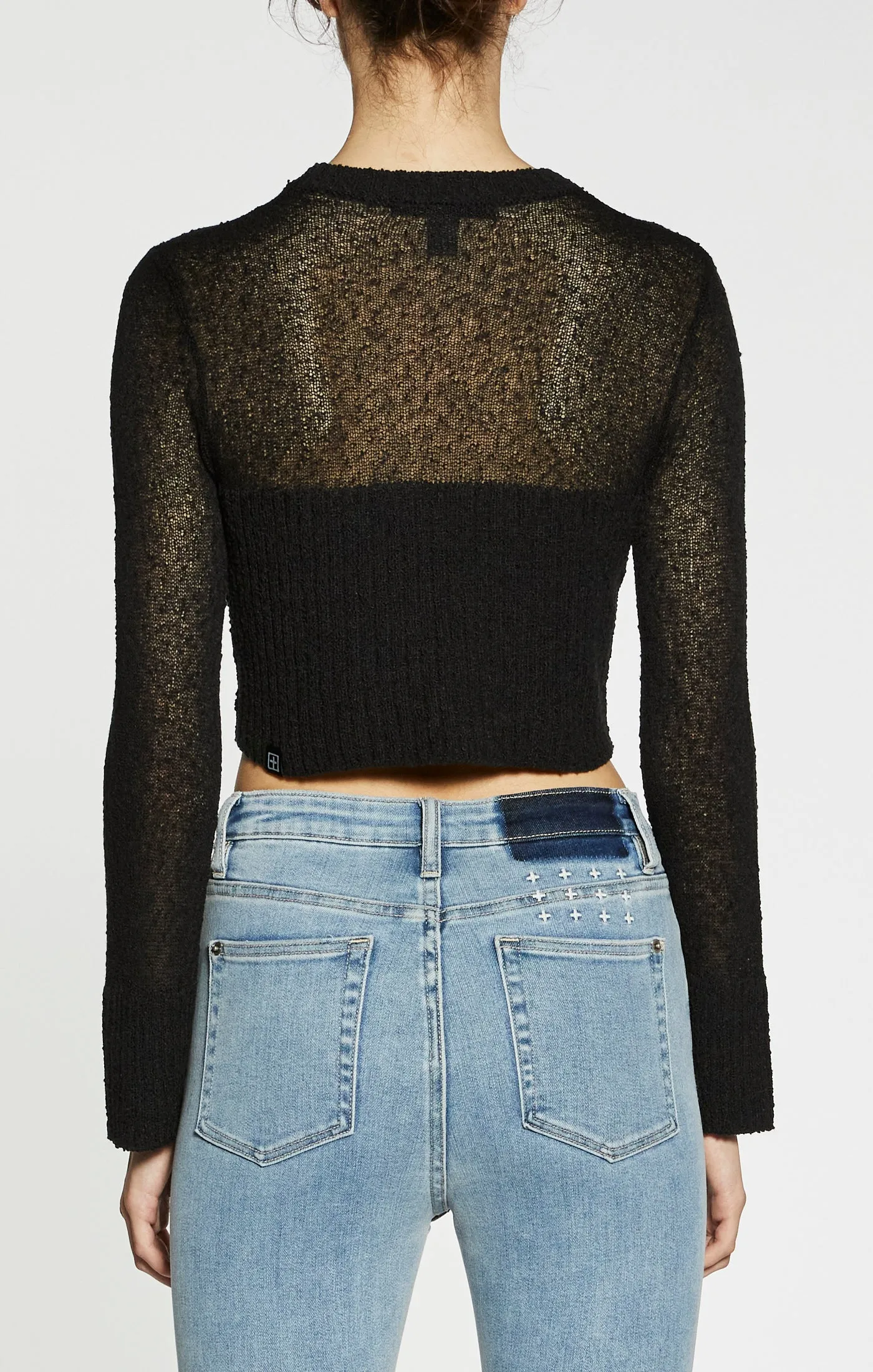 DIVIDE SWEATER BLACK sold by Ksubi product image thumbnail 3