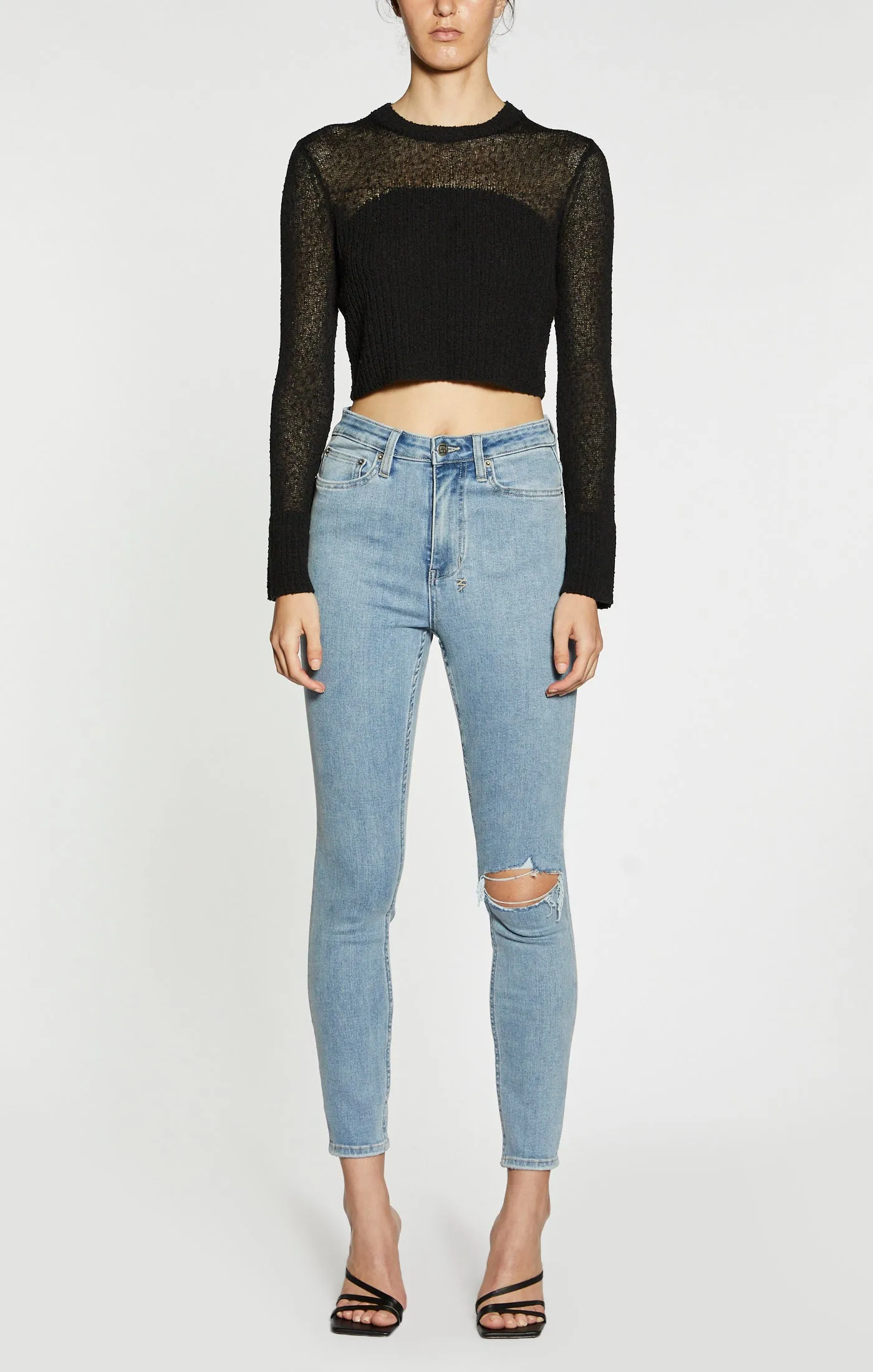 DIVIDE SWEATER BLACK sold by Ksubi product image thumbnail 2