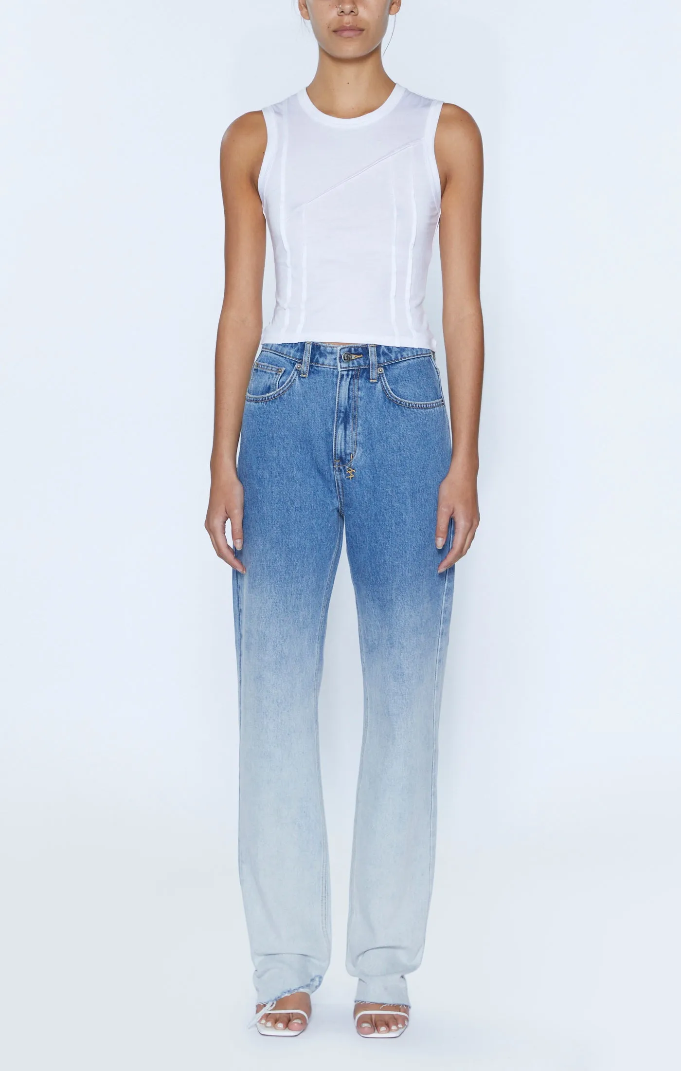 FRAGMENT TANK WHITE sold by Ksubi product image thumbnail 2