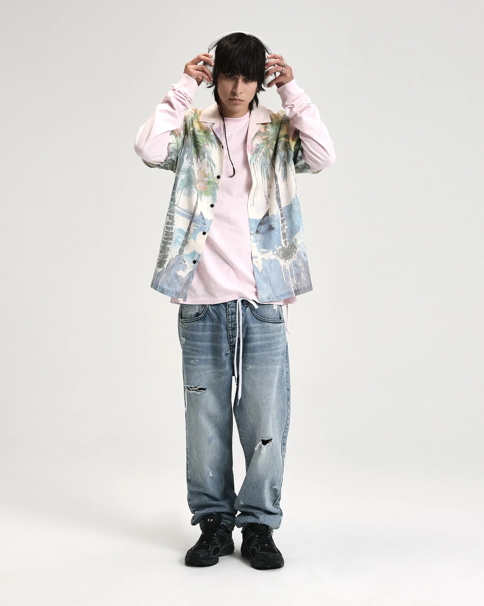 POOLSIDE SS RESORT SHIRT MULTI sold by Ksubi product image thumbnail 2