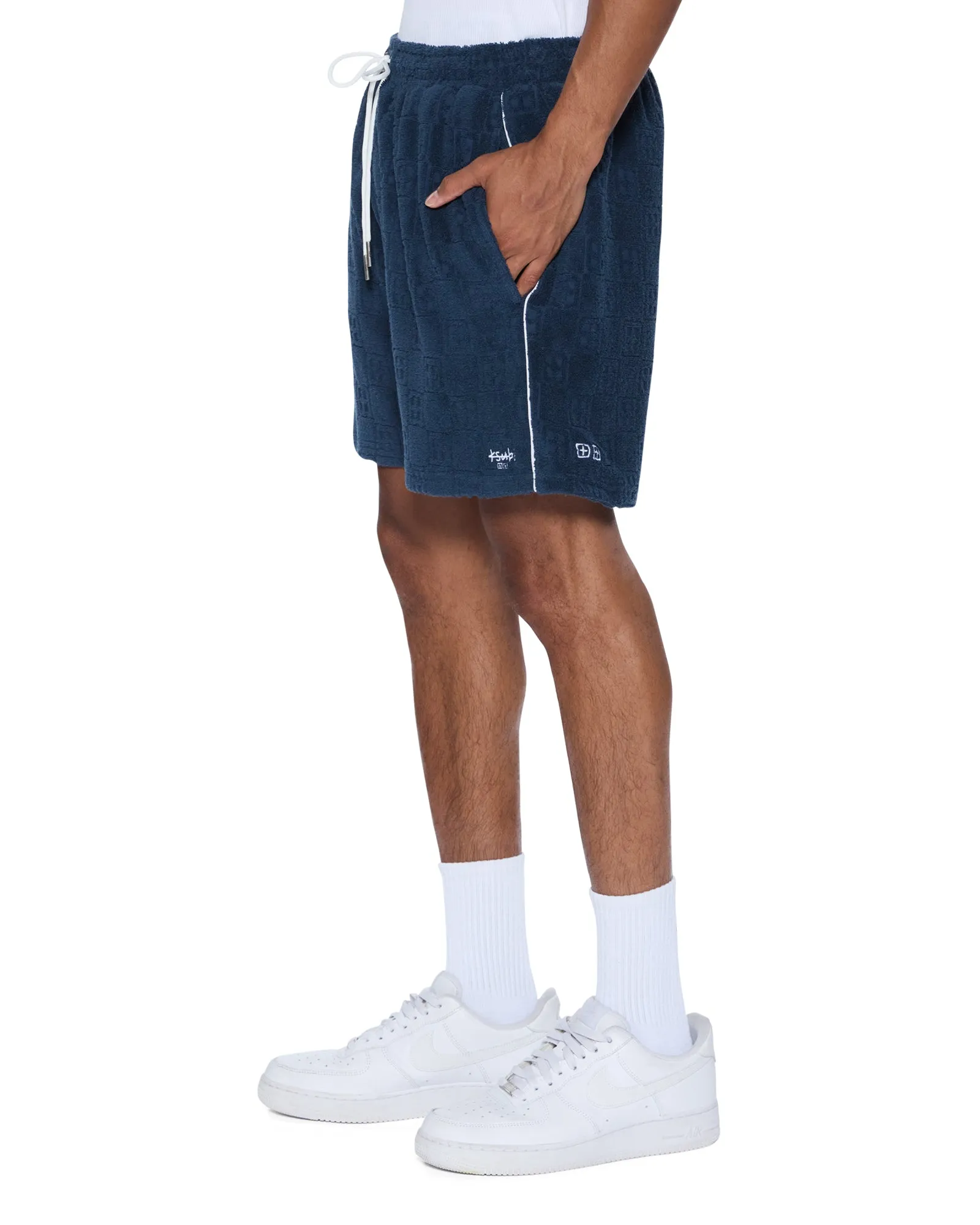 LOUNGE SHORT NAVY sold by Ksubi product image thumbnail 3