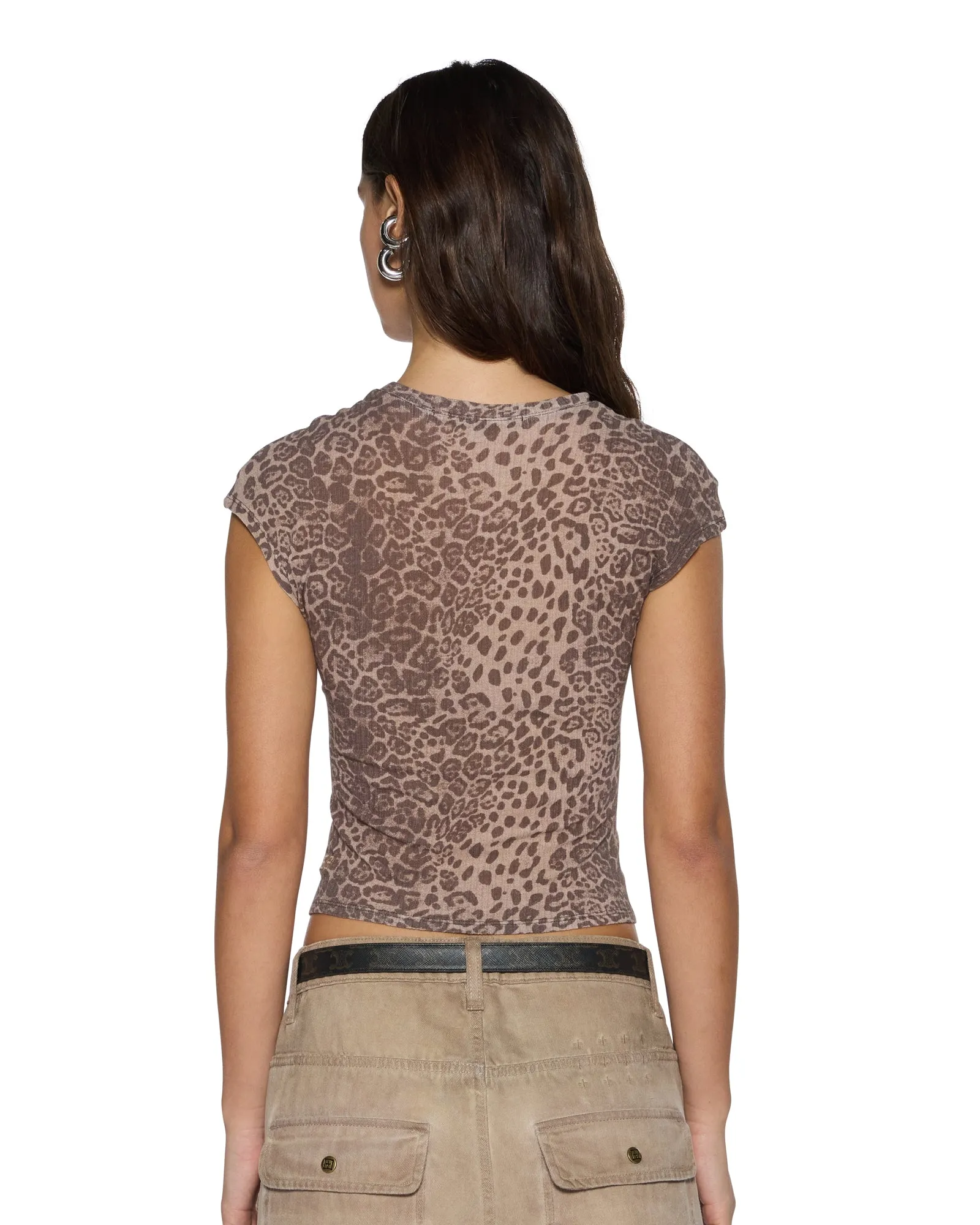 STAPLE SS TEE LEOPARD sold by Ksubi product image thumbnail 4