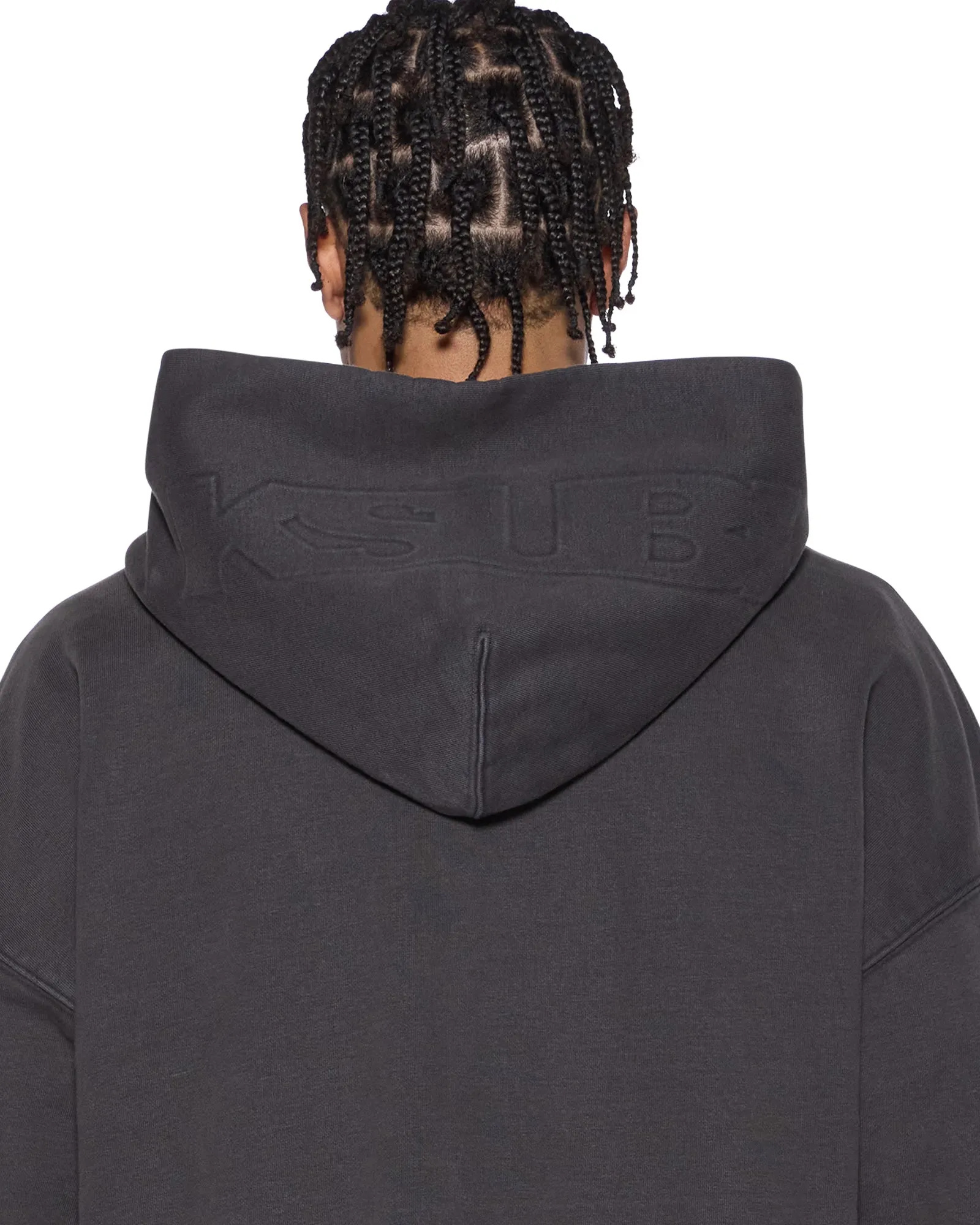 INTRUDER EKCESS HOODIE FADED BLACK sold by Ksubi product image thumbnail 3