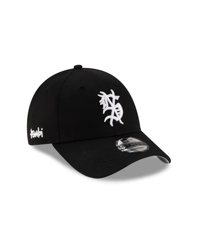 KSUBI X NEW ERA 9FORTY CAP BLACK made by Ksubi