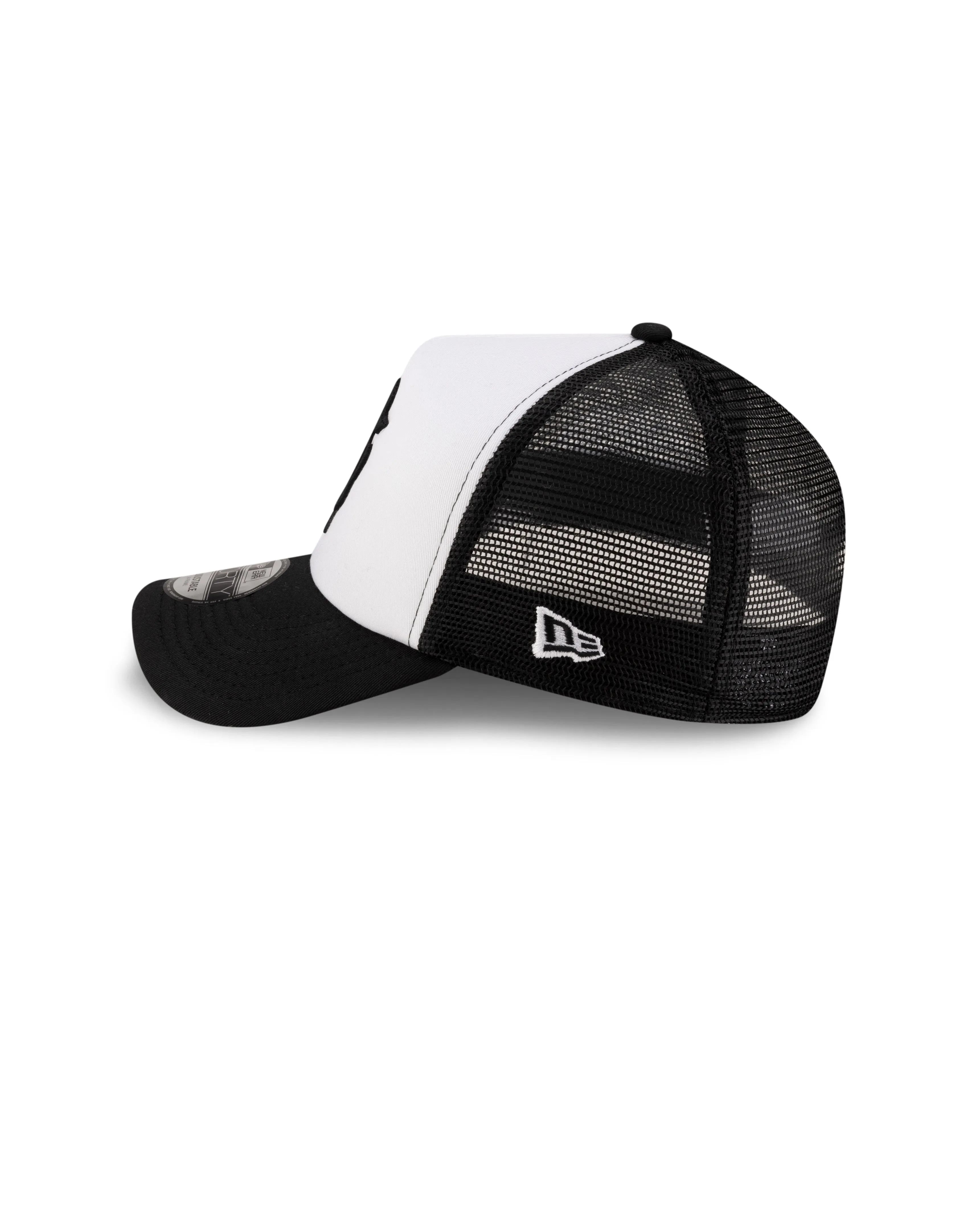 KSUBI X NEW ERA 9FORTY A-FRAME TRUCKER CAP BLACK/WHITE sold by Ksubi product image thumbnail 4