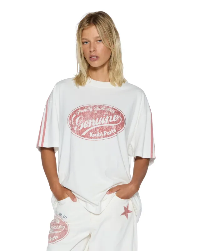 GENUINE BOYFRIEND SS TEE VINTAGE WHITE sold by Ksubi