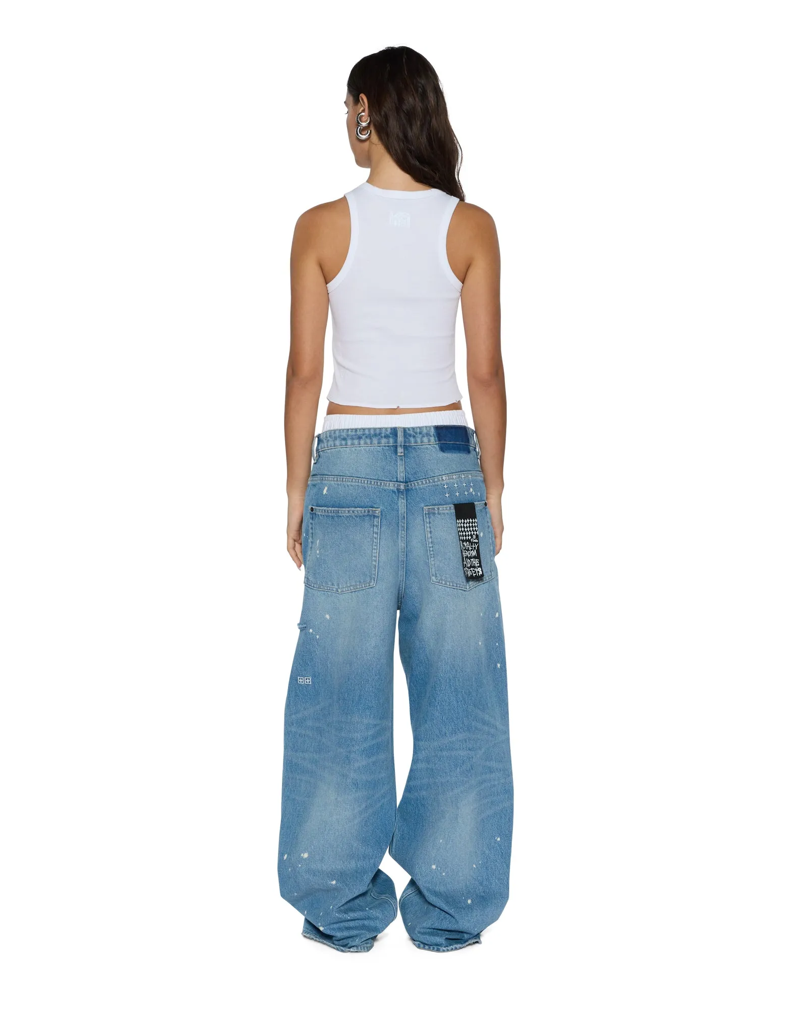 ORIGIN TANK GARTER WHITE sold by Ksubi product image thumbnail 4