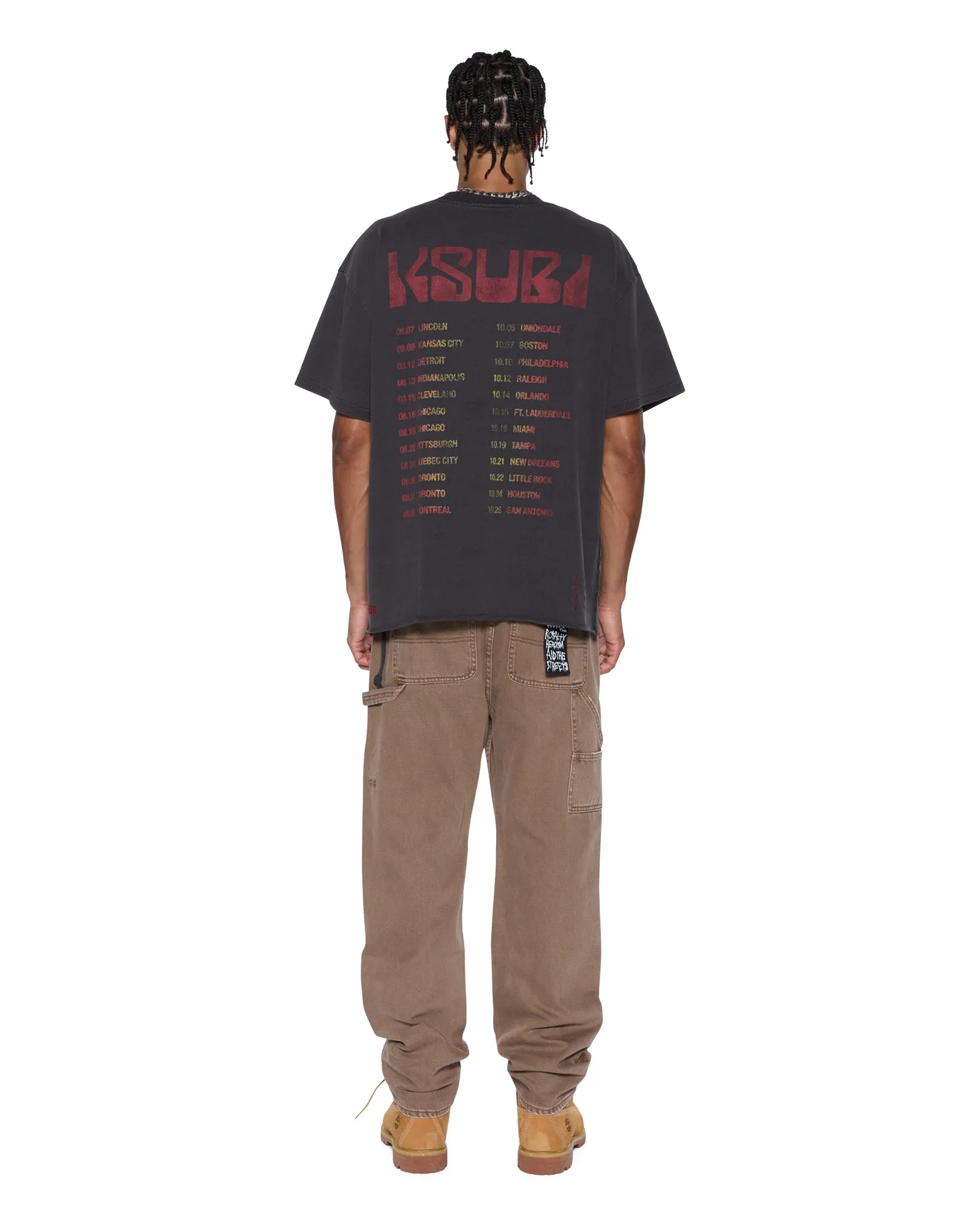 VENOM EKCESS SS TEE FADED BLACK sold by Ksubi product image thumbnail 5