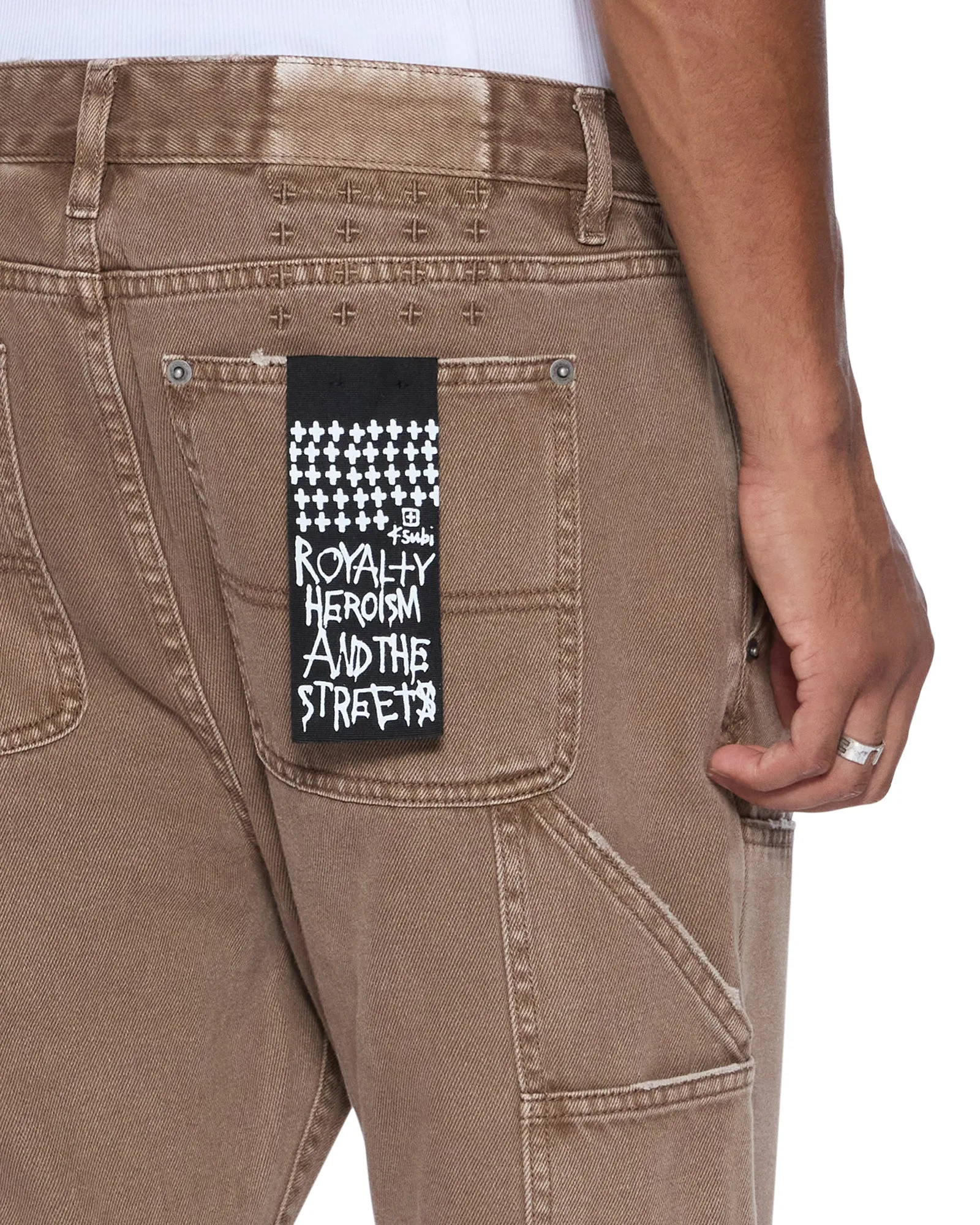 OPERATOR PANT OAK sold by Ksubi product image thumbnail 4