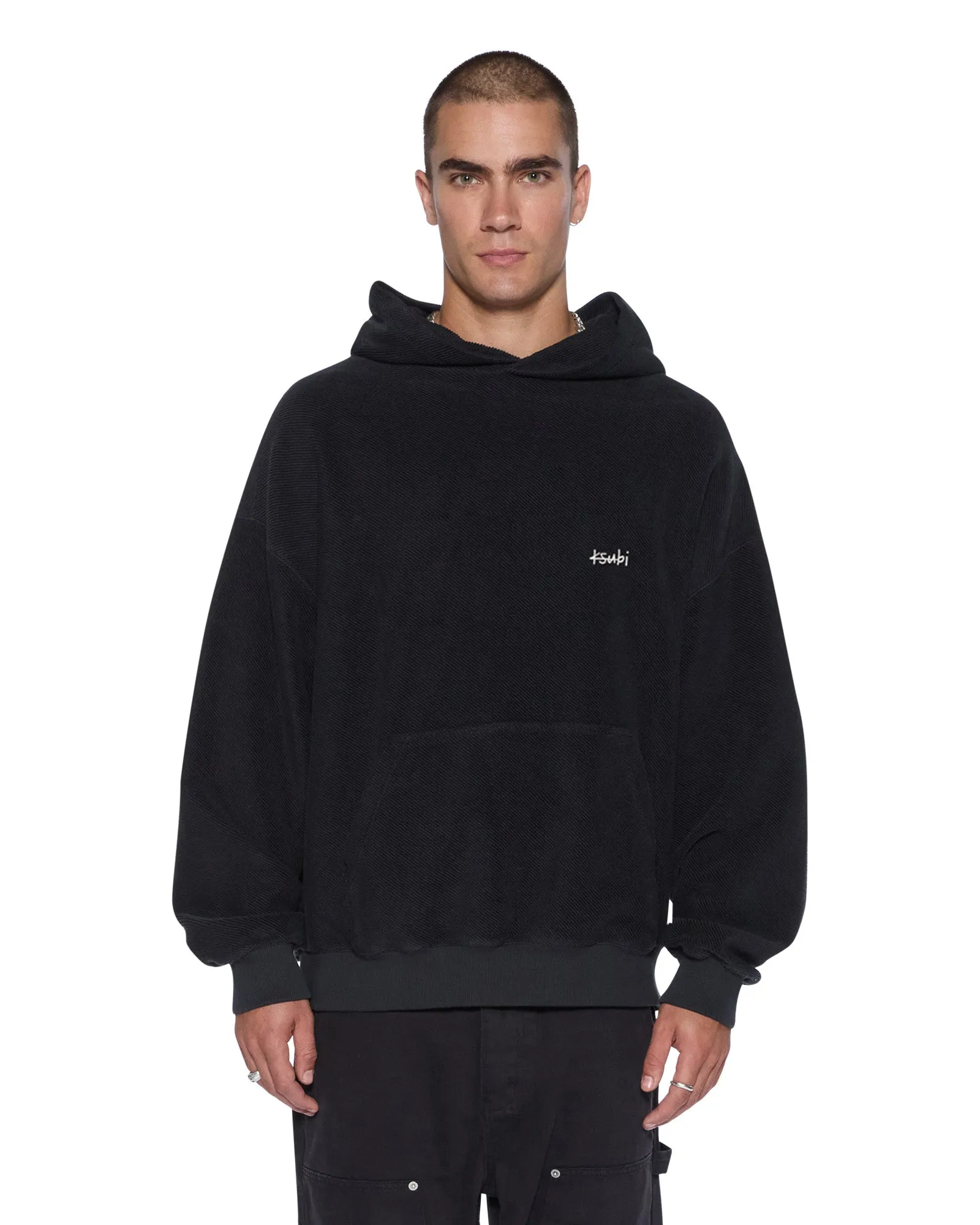 1999 EKCESS HOODIE JET BLACK sold by Ksubi
