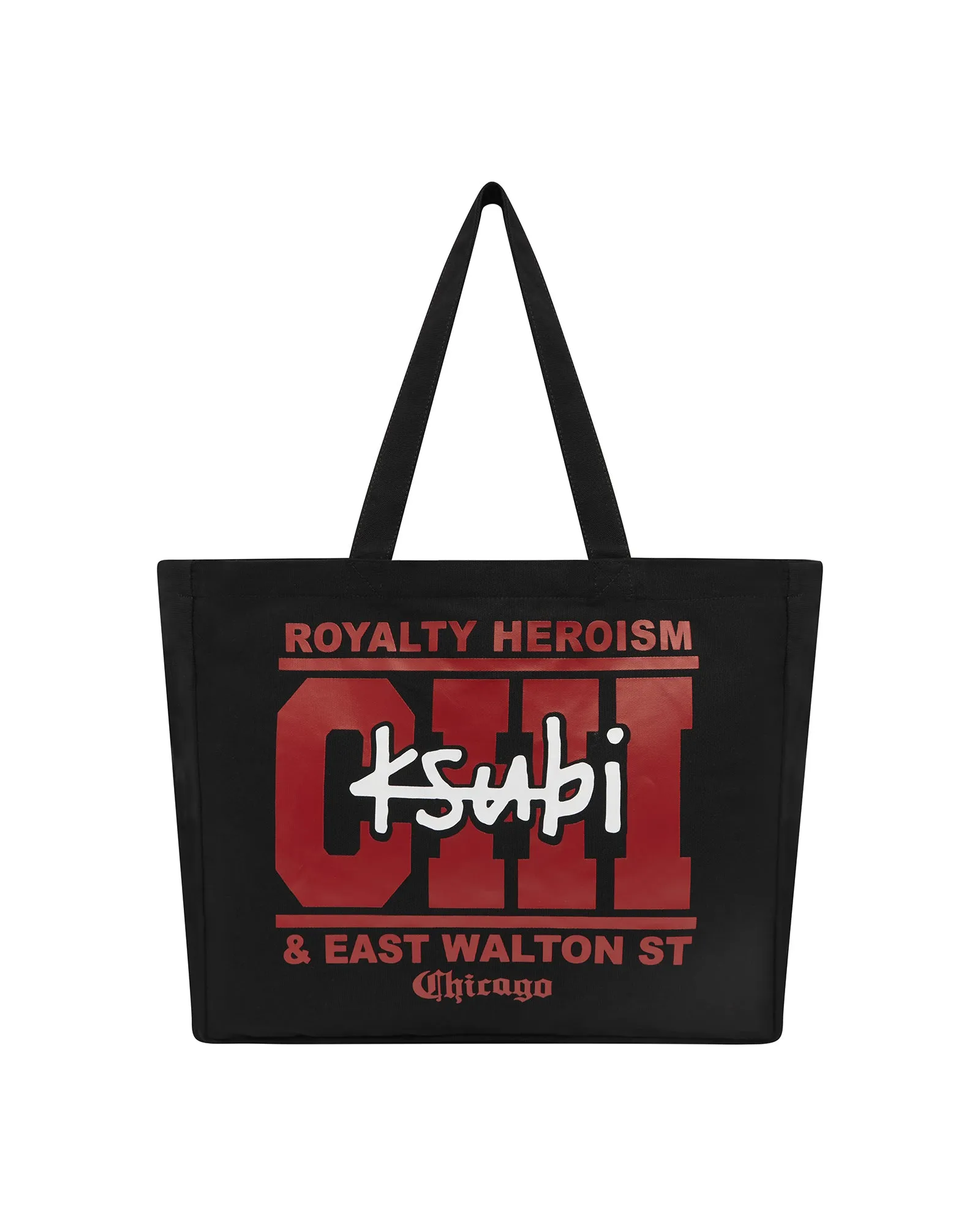 CHICAGO AND THE STREETS TOTE BLACK sold by Ksubi