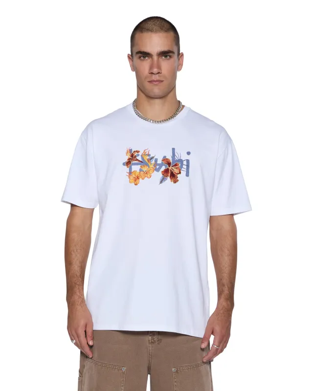 ROMEO BIGGIE SS TEE TRU WHITE sold by Ksubi