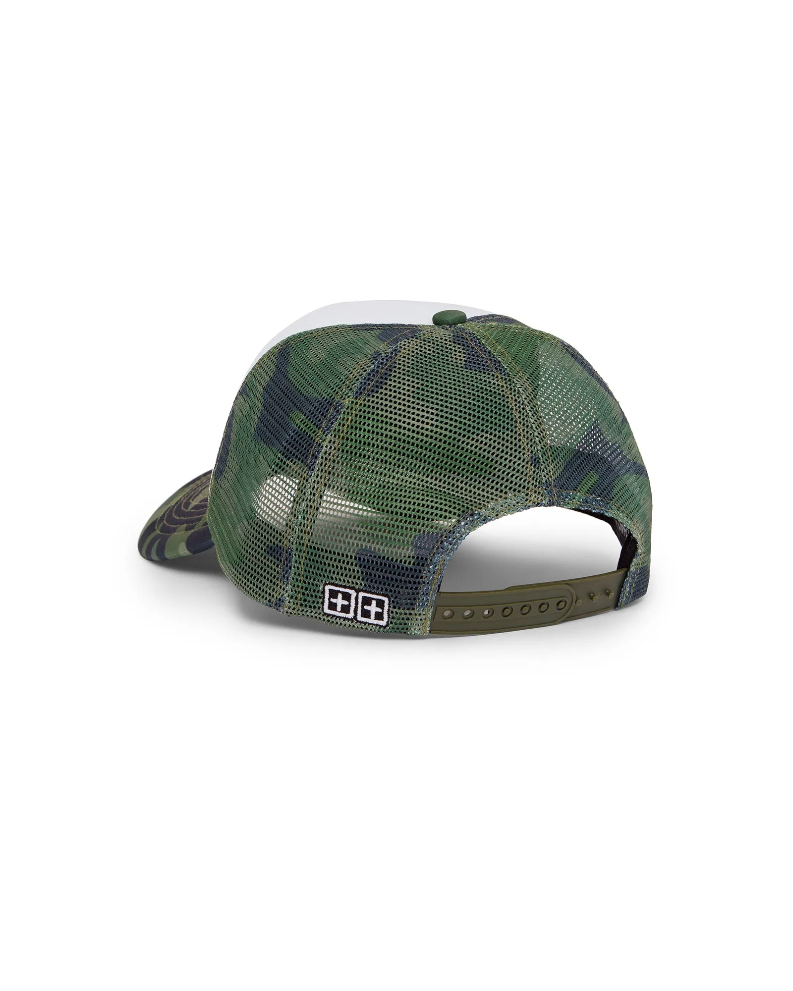 KROME PUFF TRUCKER CAP CAMO sold by Ksubi product image thumbnail 3