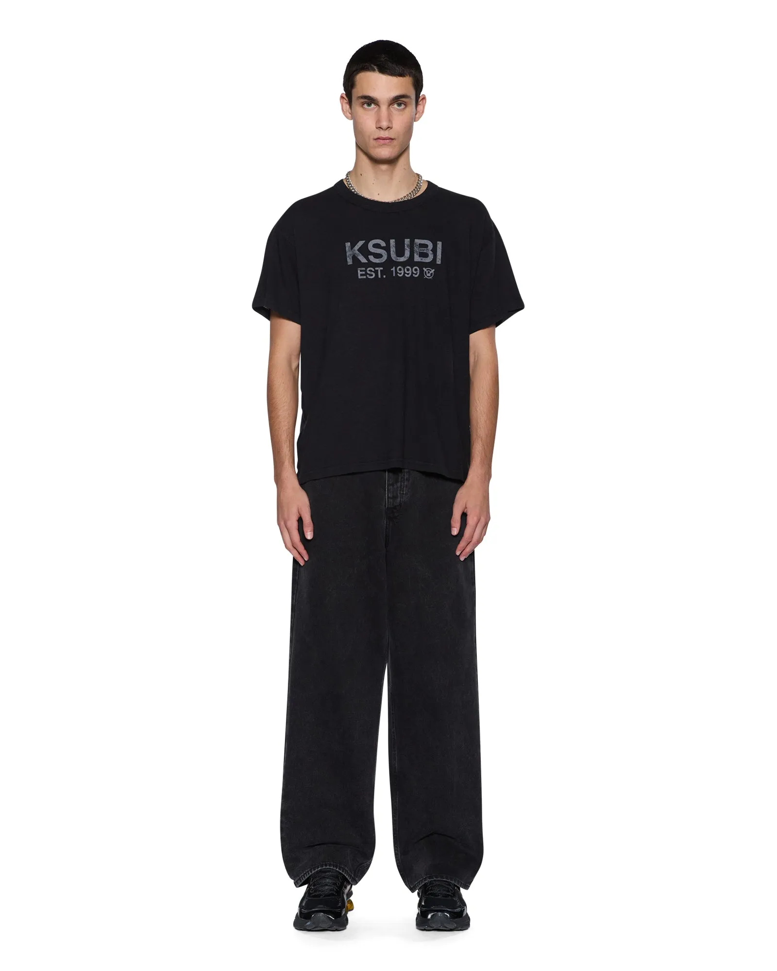 STATE SLUB SID SS TEE BLACK sold by Ksubi product image thumbnail 3