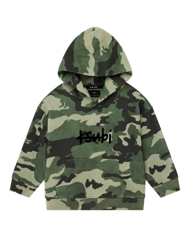 1999 LIL BIGGIE HOODIE CAMO sold by Ksubi