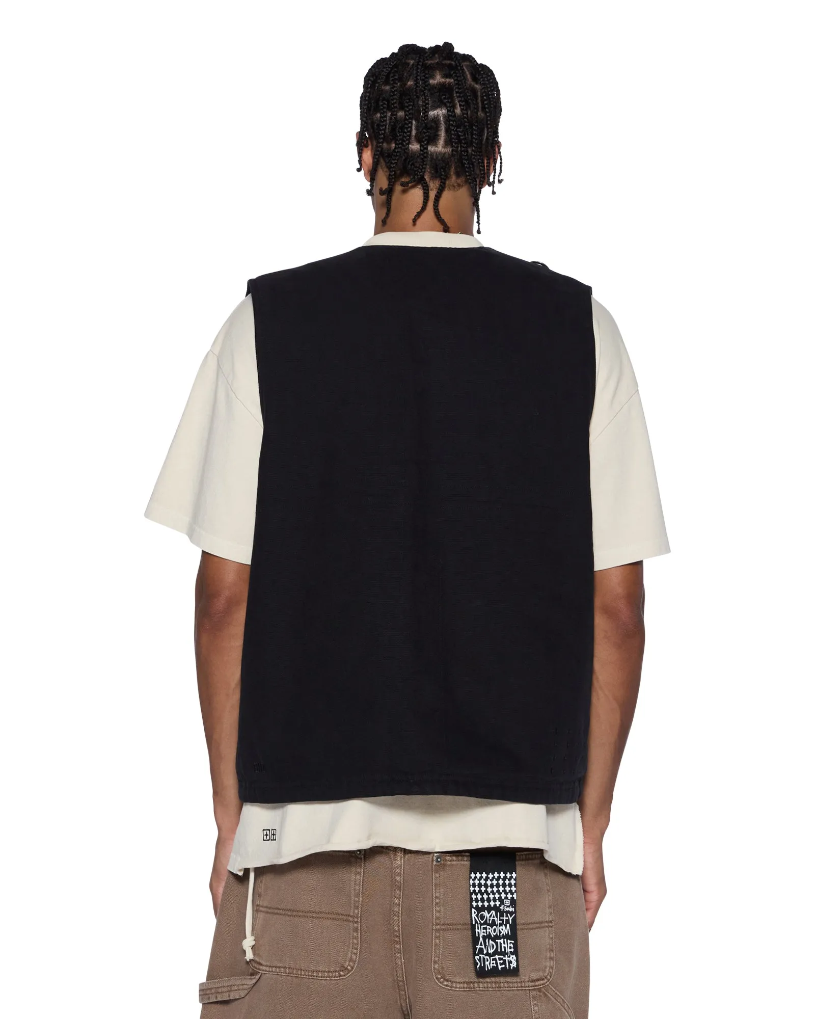 BATTLER VEST BLACK sold by Ksubi product image thumbnail 4