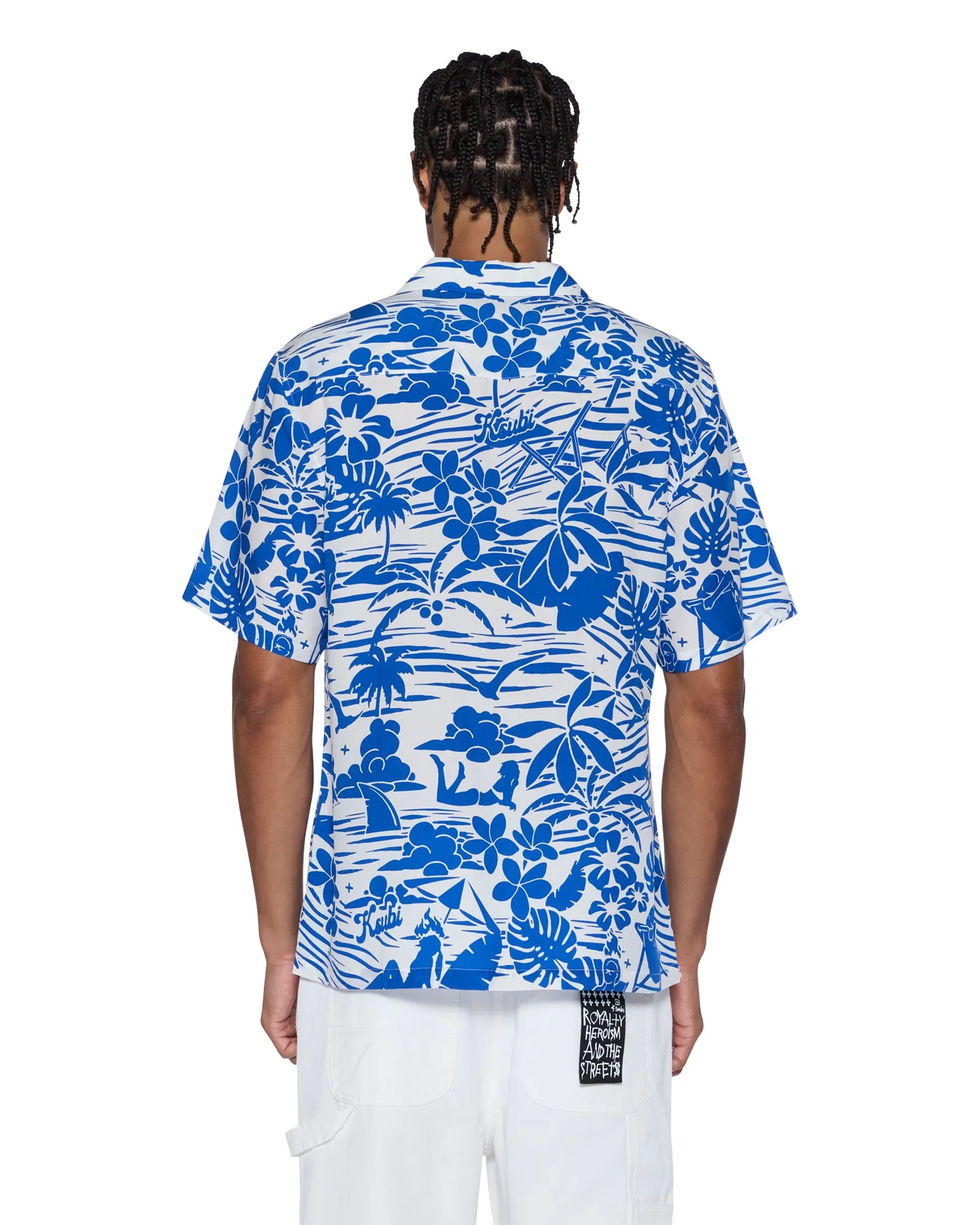 LAGOON SS RESORT SHIRT BLUE sold by Ksubi product image thumbnail 4