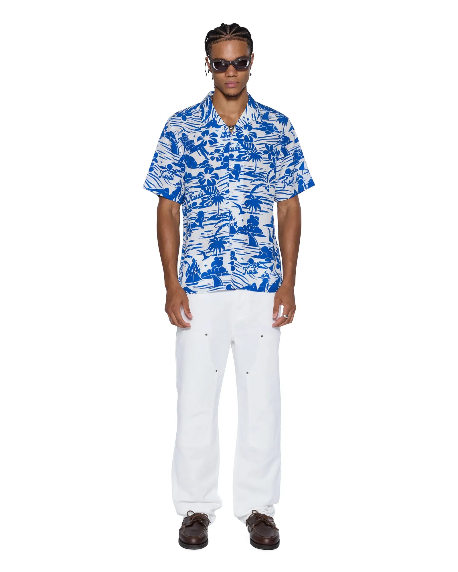 LAGOON SS RESORT SHIRT BLUE sold by Ksubi product image thumbnail 2