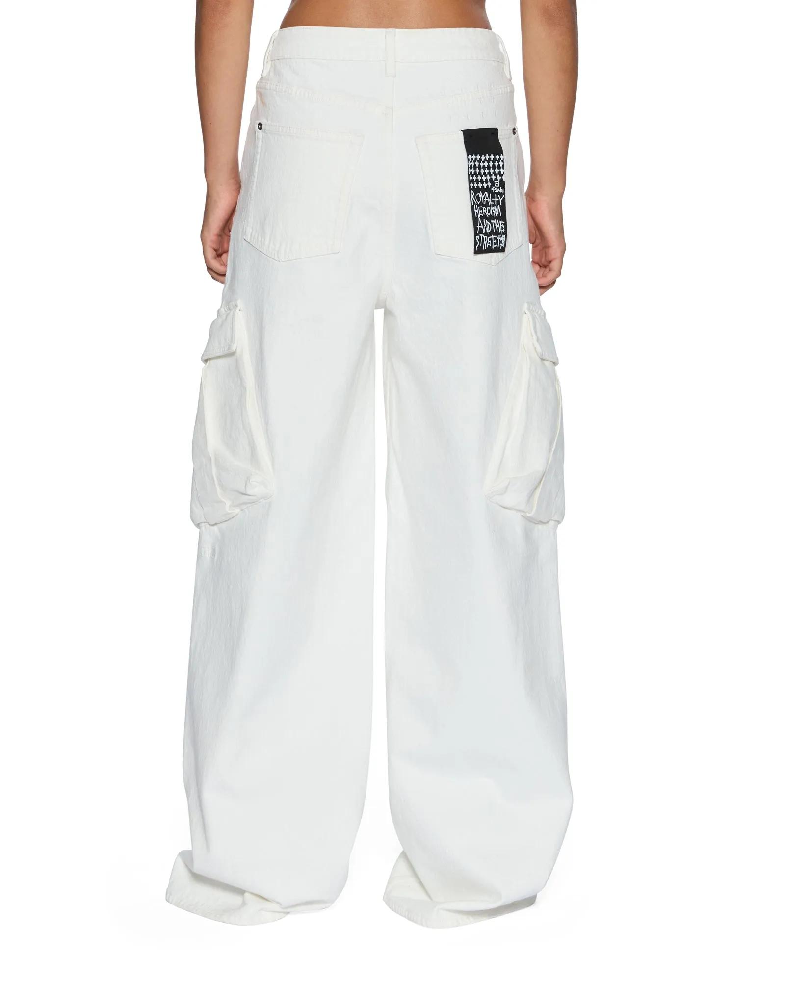 BAGGY JEAN CARGO ECRU sold by Ksubi product image thumbnail 4