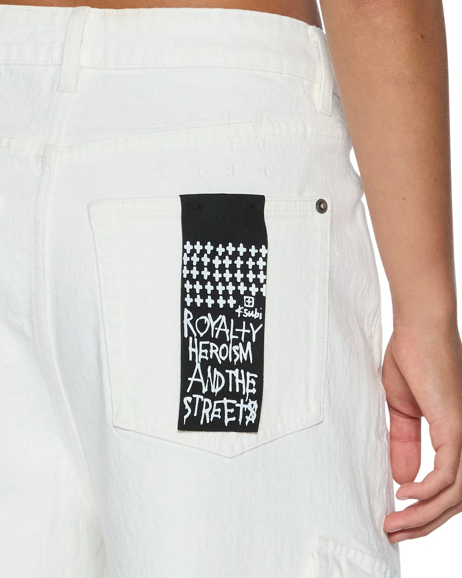 BAGGY JEAN CARGO ECRU sold by Ksubi product image thumbnail 3