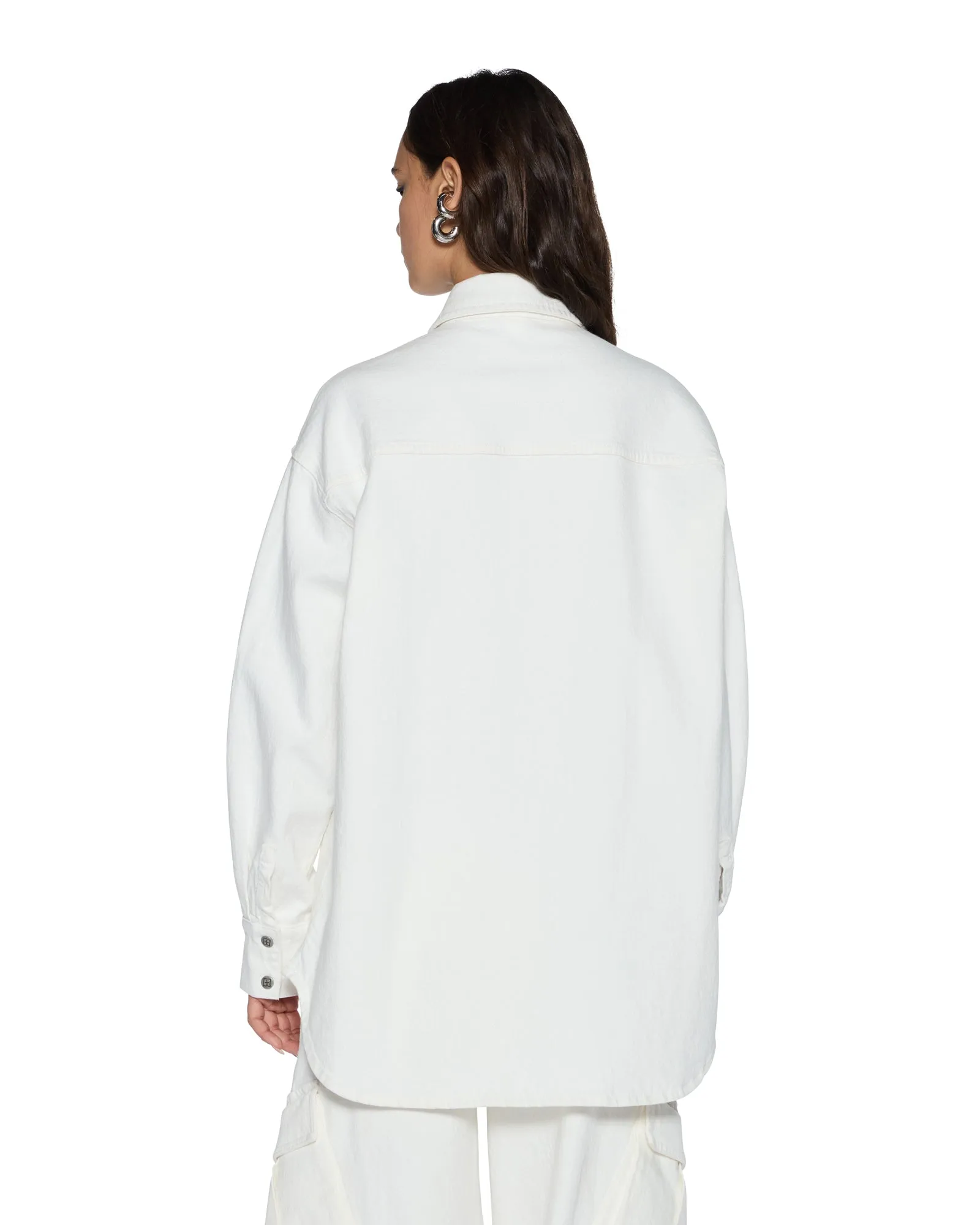 OVERSIZED LS SHIRT ECRU sold by Ksubi product image thumbnail 4