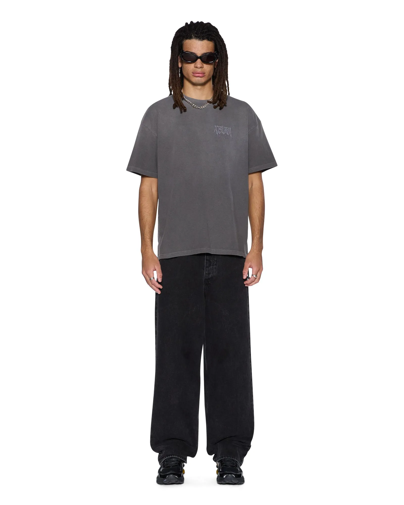 UTOPIA ANGEL EKCESS SS TEE CHARCOAL sold by Ksubi product image thumbnail 2