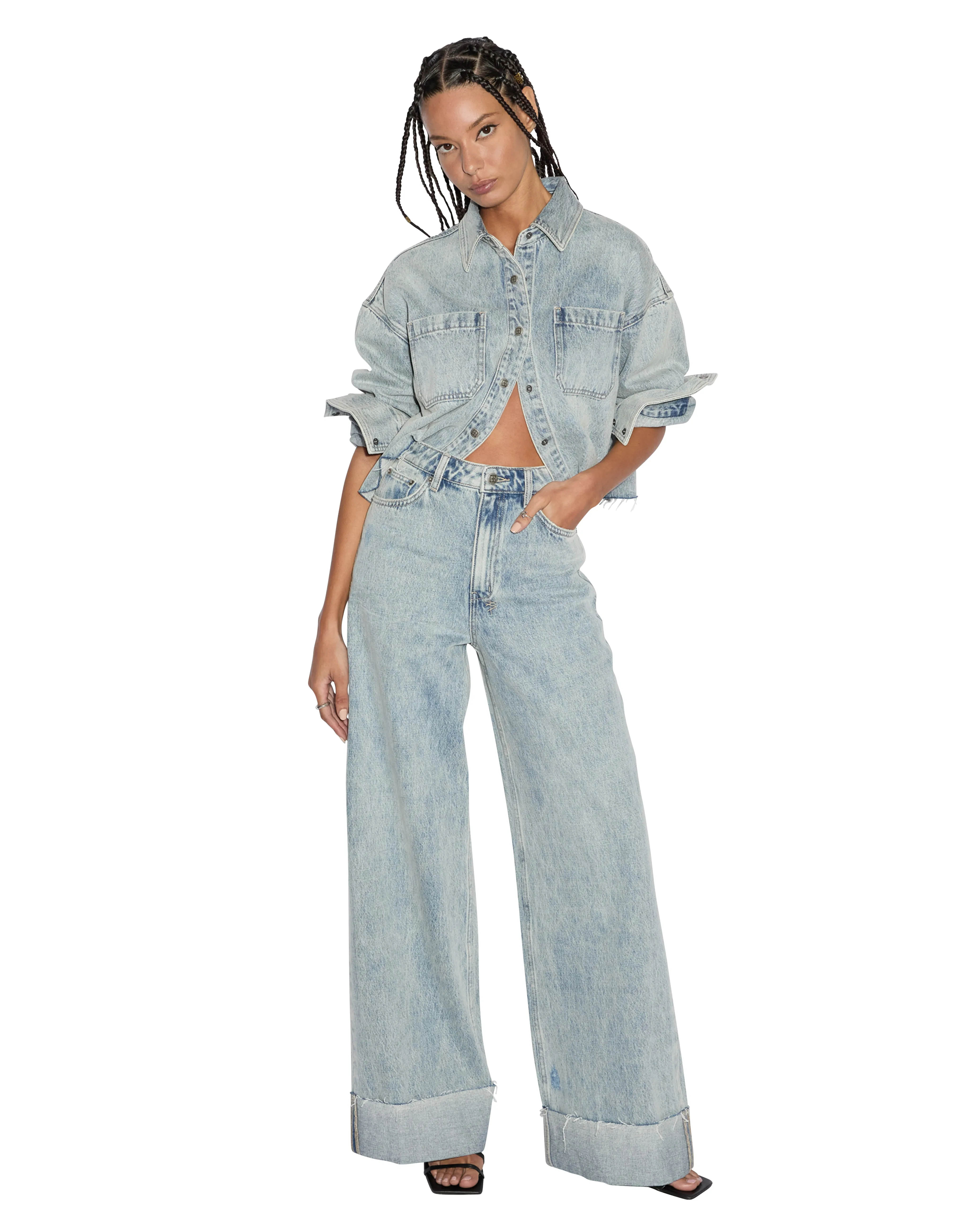 CUTAWAY LS SHIRT WORN sold by Ksubi product image thumbnail 2