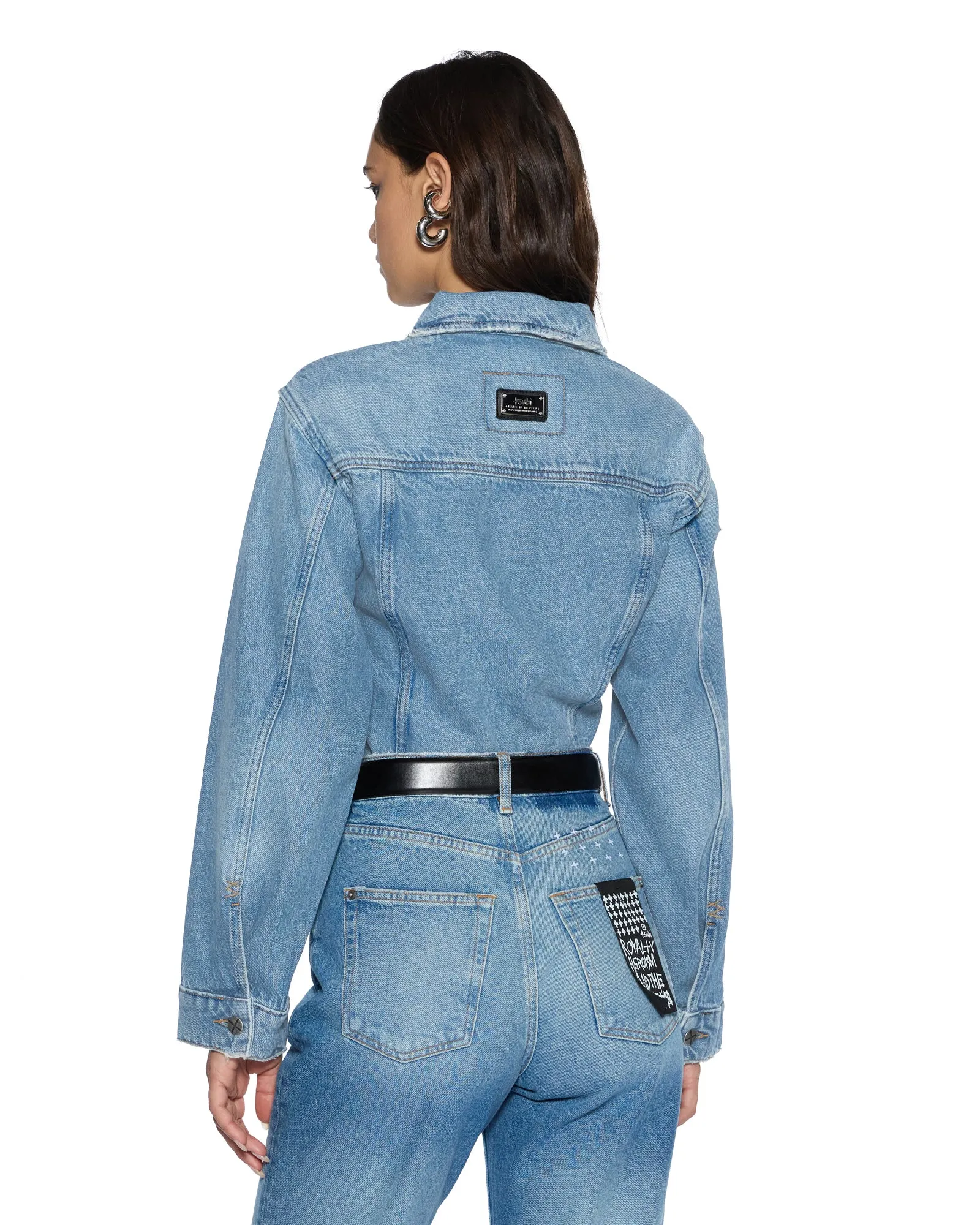 CINCHED JACKET CROP TRU VINTAGE sold by Ksubi product image thumbnail 3