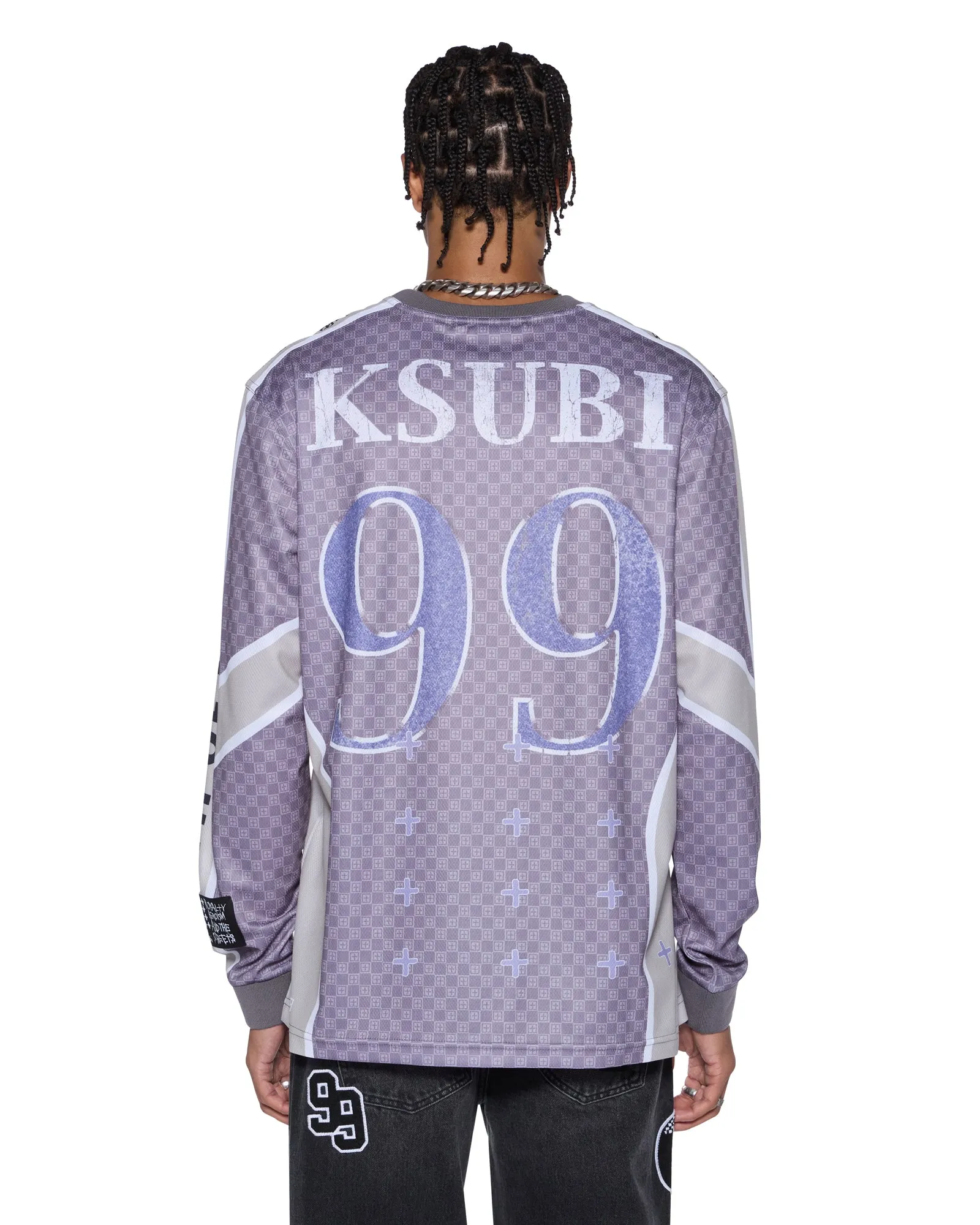GARAGE LS MOTO JERSEY MOSS BLACK sold by Ksubi product image thumbnail 2