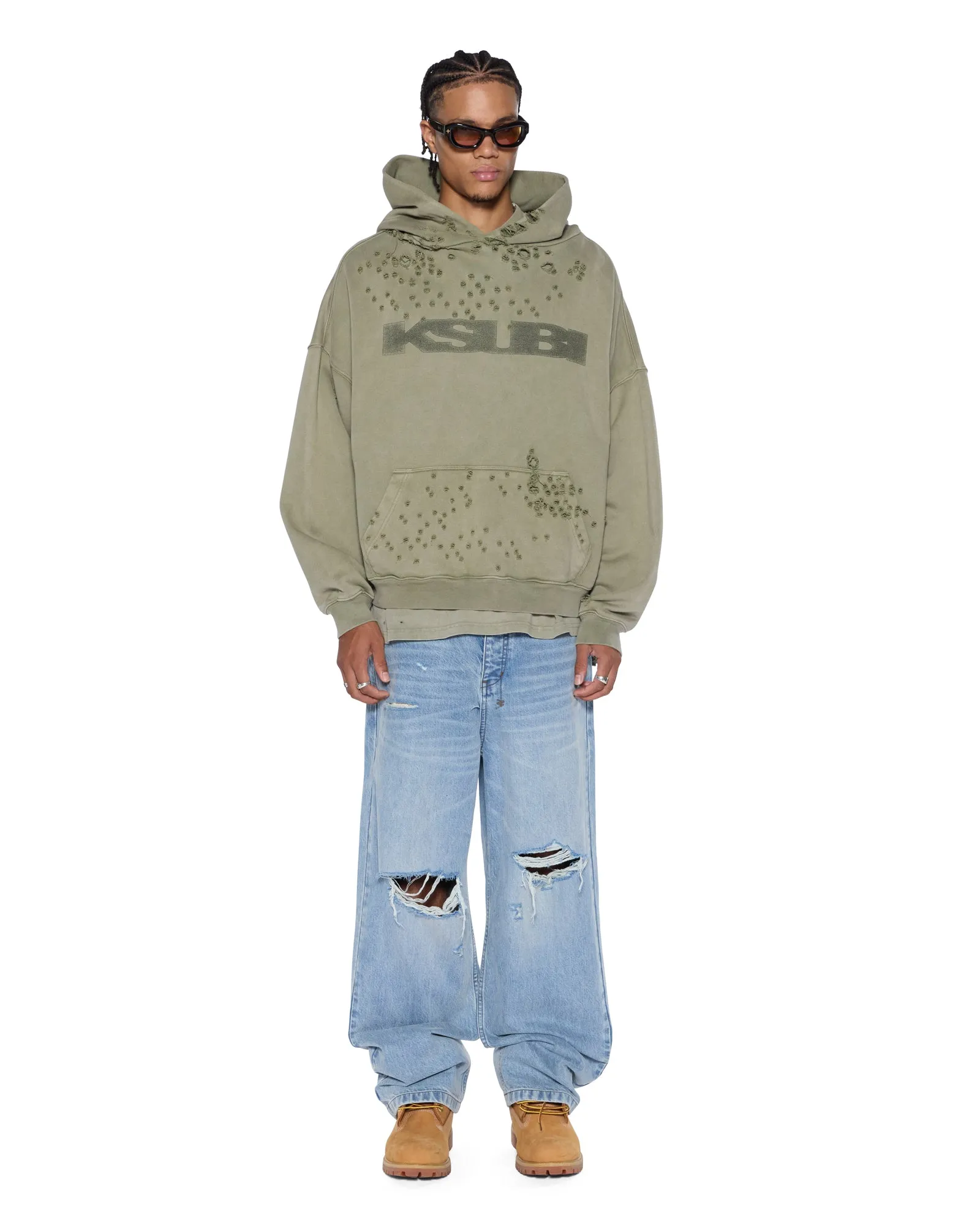 BLASTED EKCESS HOODIE OUTBACK sold by Ksubi product image thumbnail 2