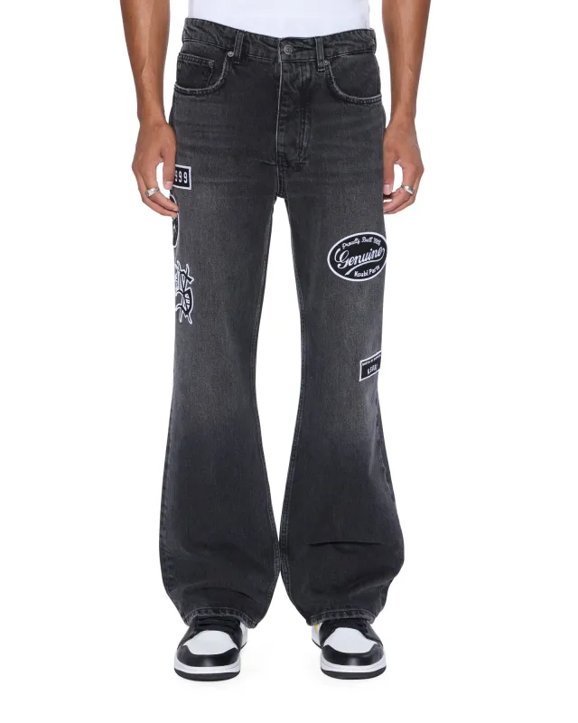 BRONKO ROADHOUSE BLACK PATCHED sold by Ksubi