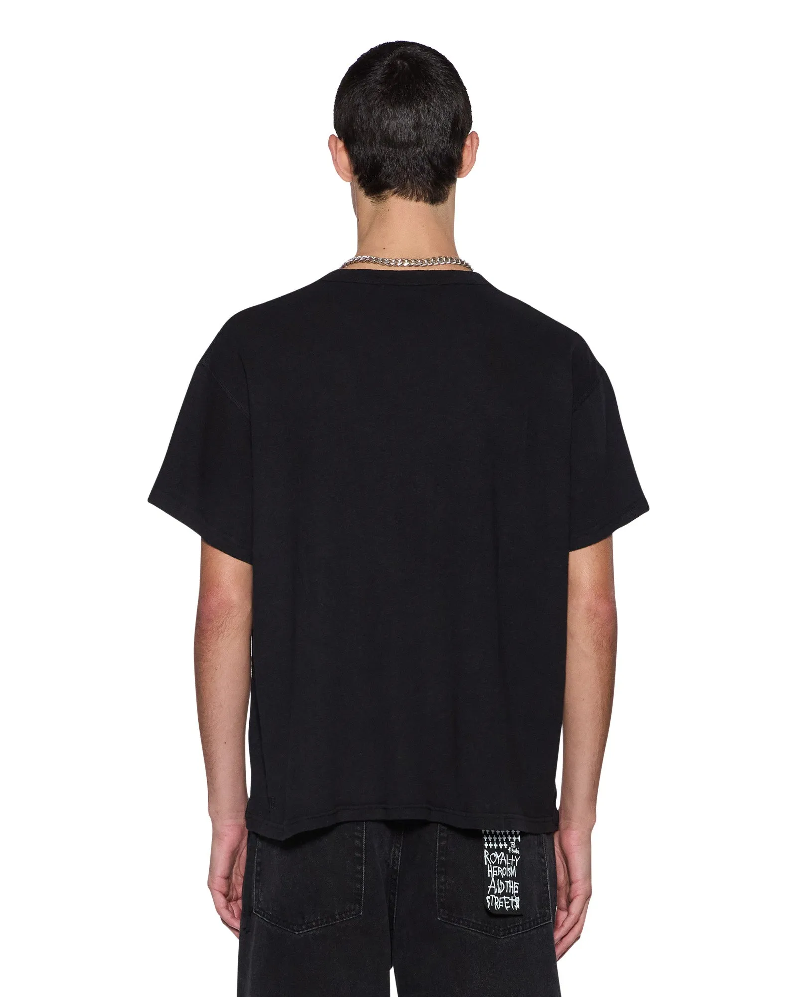 SLUB SID SS TEE BLACK sold by Ksubi product image thumbnail 3