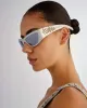 SLOANE SUNGALSSES METALLIC CHROME sold by Ksubi