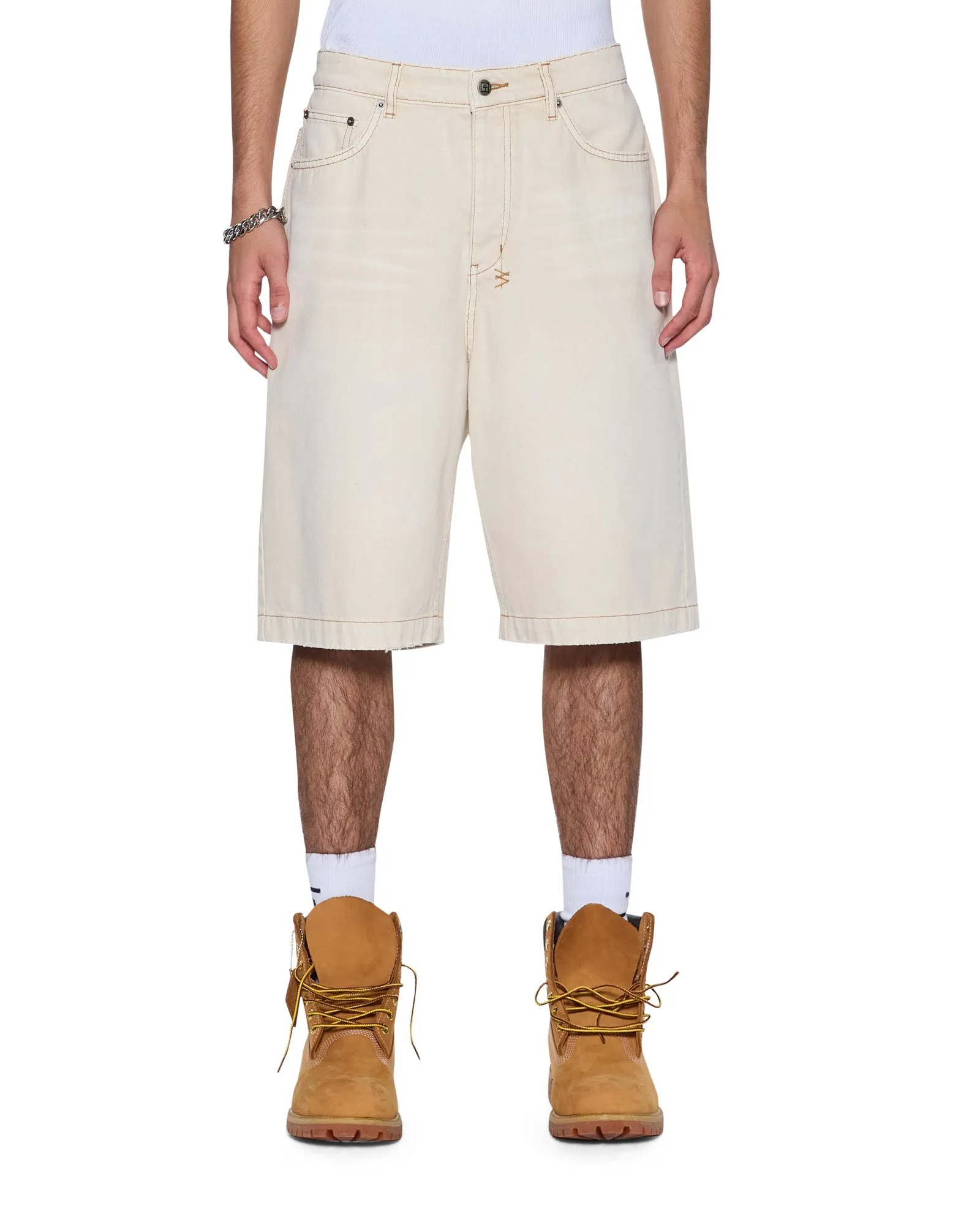 MAXX SHORT IVORY sold by Ksubi