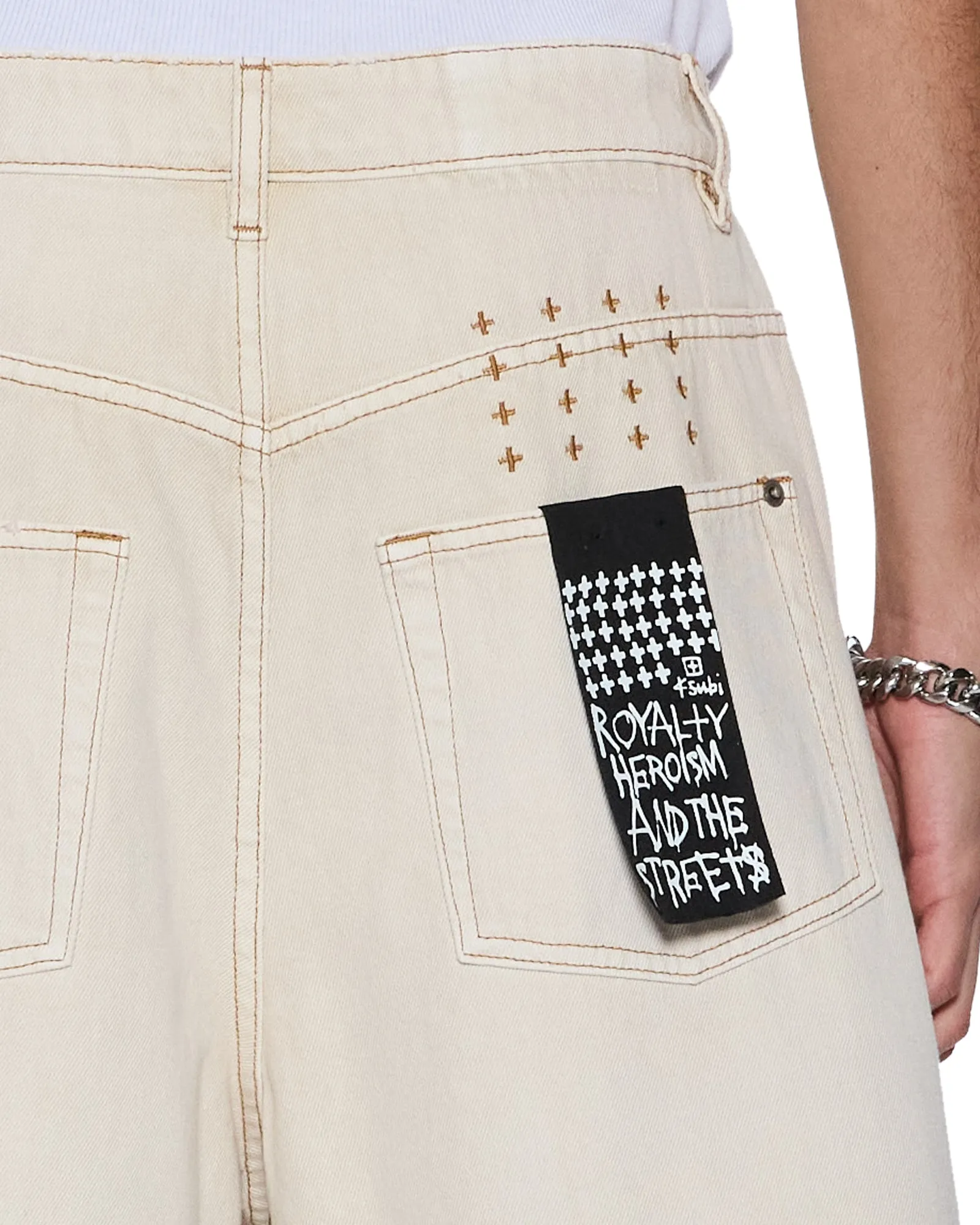 MAXX SHORT IVORY sold by Ksubi product image thumbnail 3