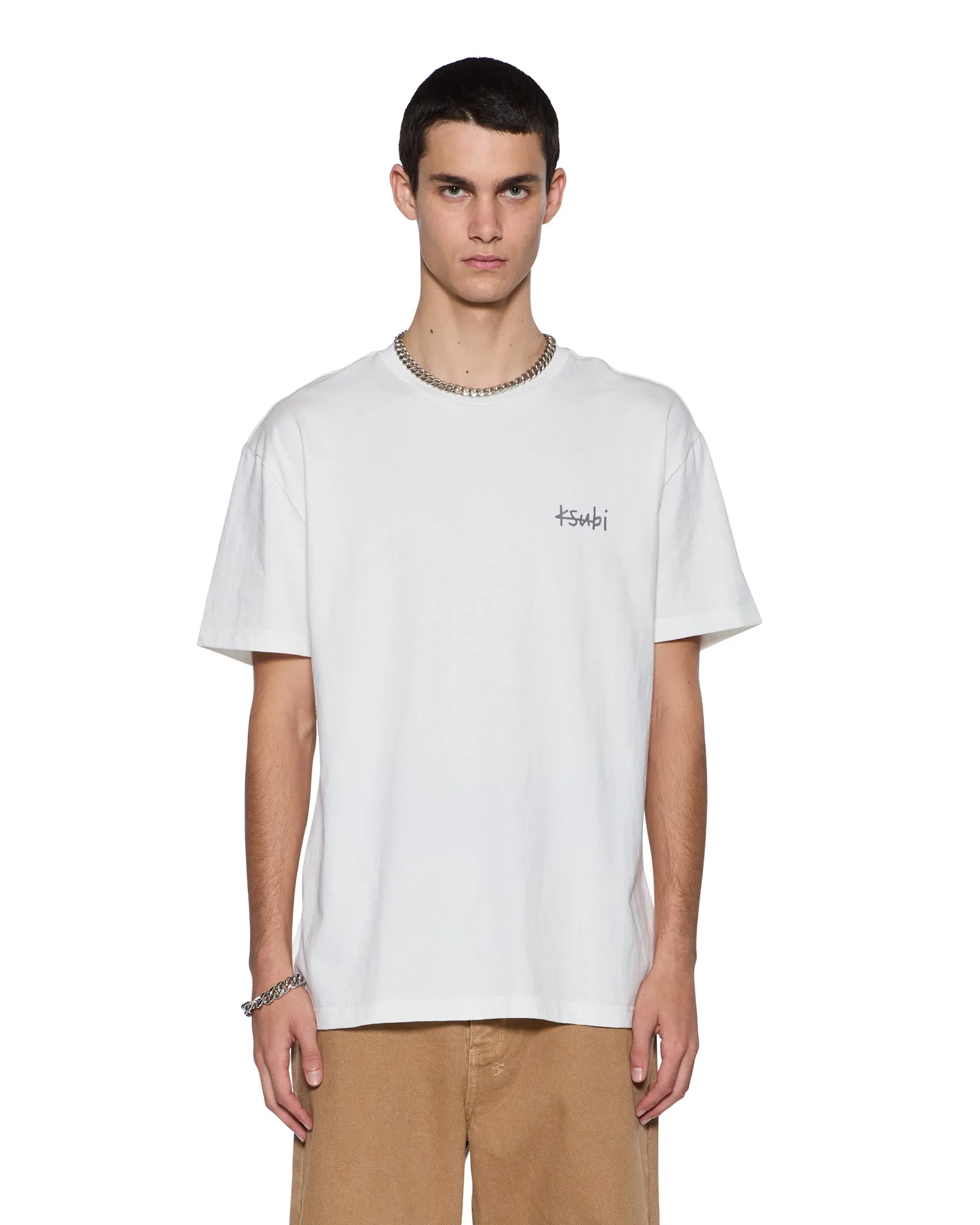 ALL DAY BIGGIE SS TEE VINTAGE WHITE sold by Ksubi product image thumbnail 2
