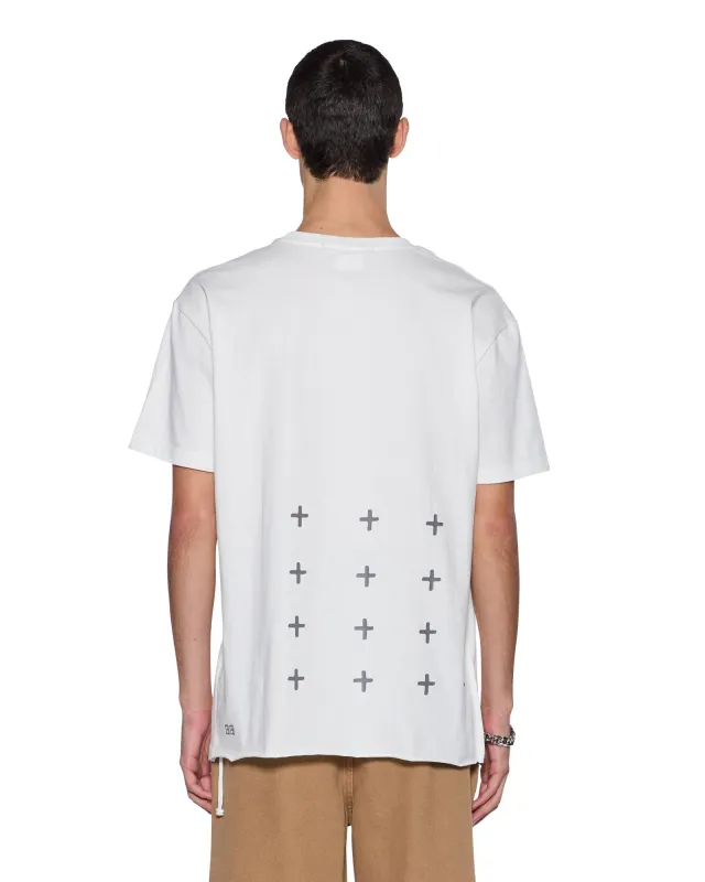 ALL DAY BIGGIE SS TEE VINTAGE WHITE sold by Ksubi