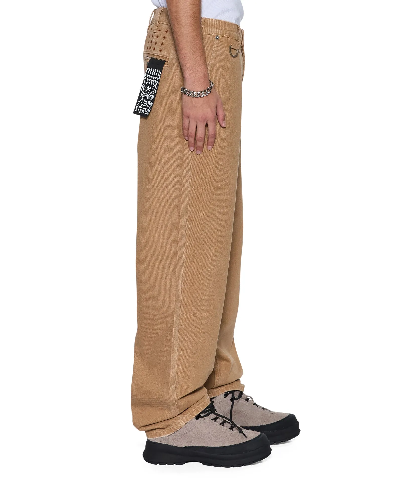 RIVAL CHINO TROUSER DRIFTWOOD sold by Ksubi product image thumbnail 3