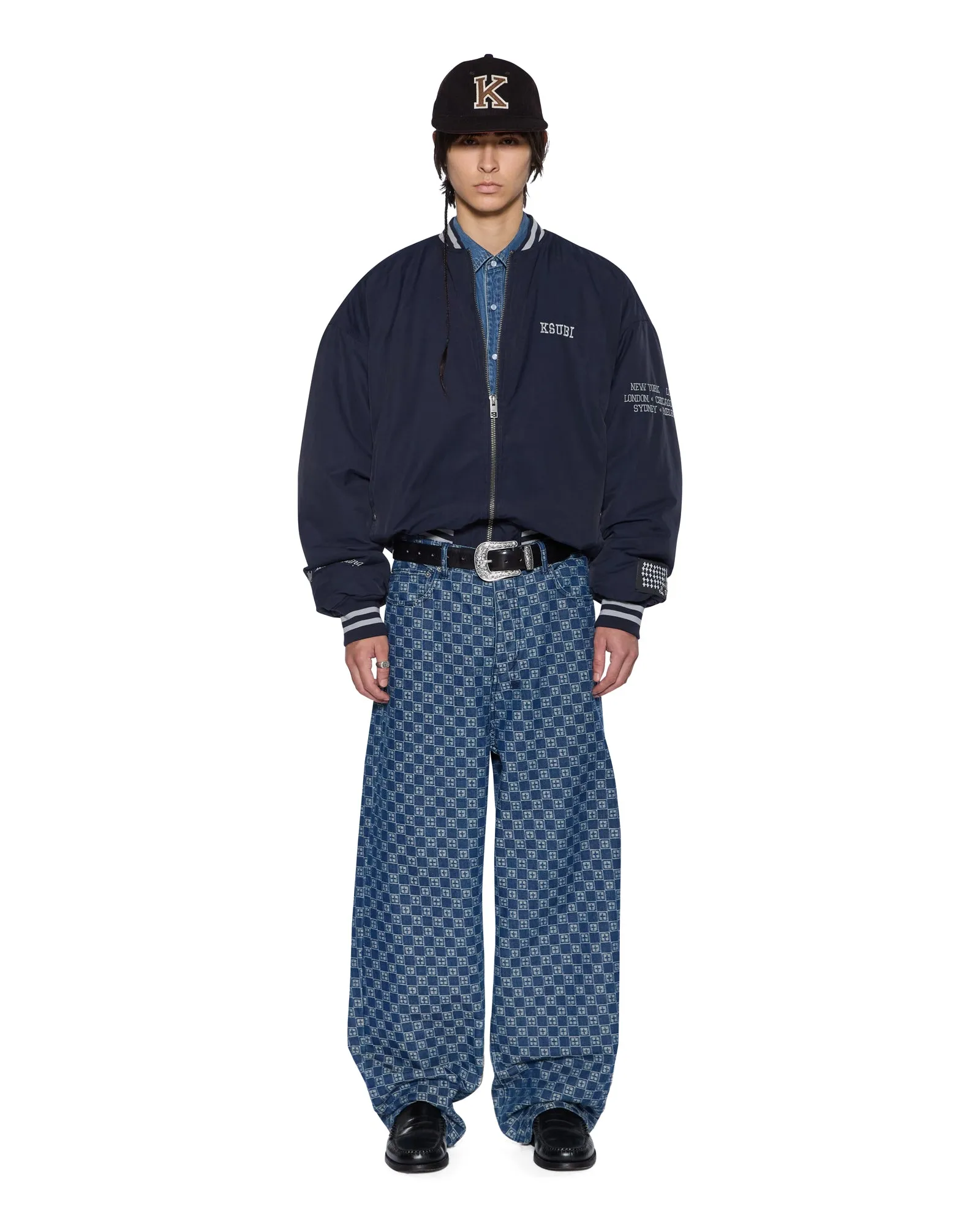 ROYALTY MA-1 BOMBER NAVY sold by Ksubi product image thumbnail 2