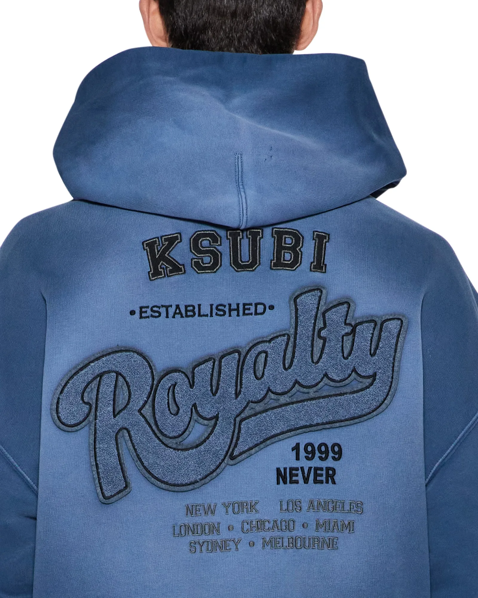 ACE EKCESS HOODIE INK FADE sold by Ksubi product image thumbnail 4