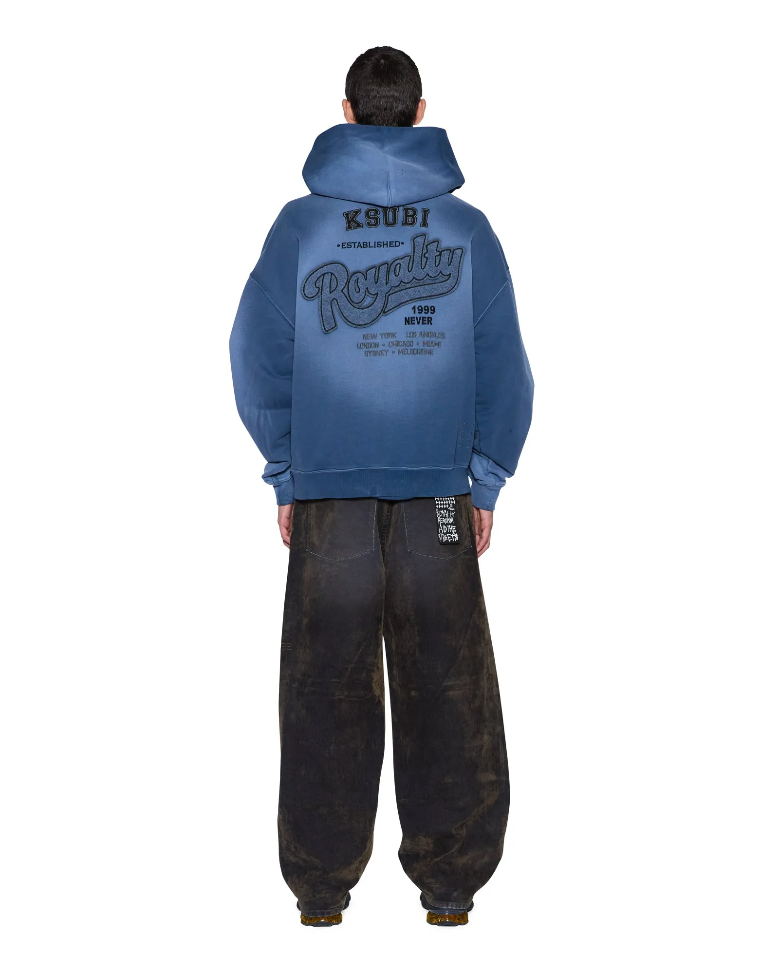 ACE EKCESS HOODIE INK FADE sold by Ksubi product image thumbnail 5