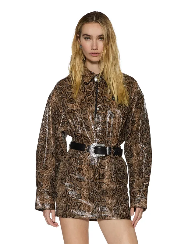 ASTRA LS SHIRT SNAKEBITE sold by Ksubi